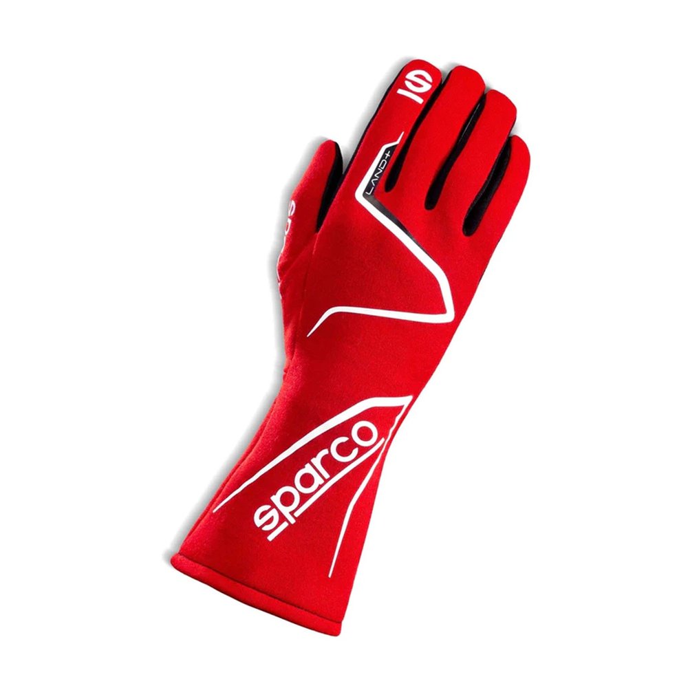 Sparco Land + Racing Glove offering a high-grip, silicone printed palm. —  Track First