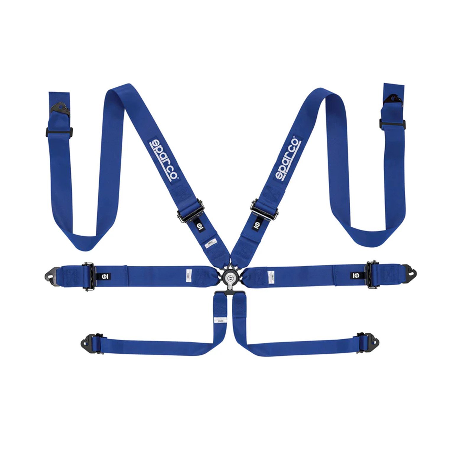 Sparco Competition H-3 LT FIA Racing Harness blue