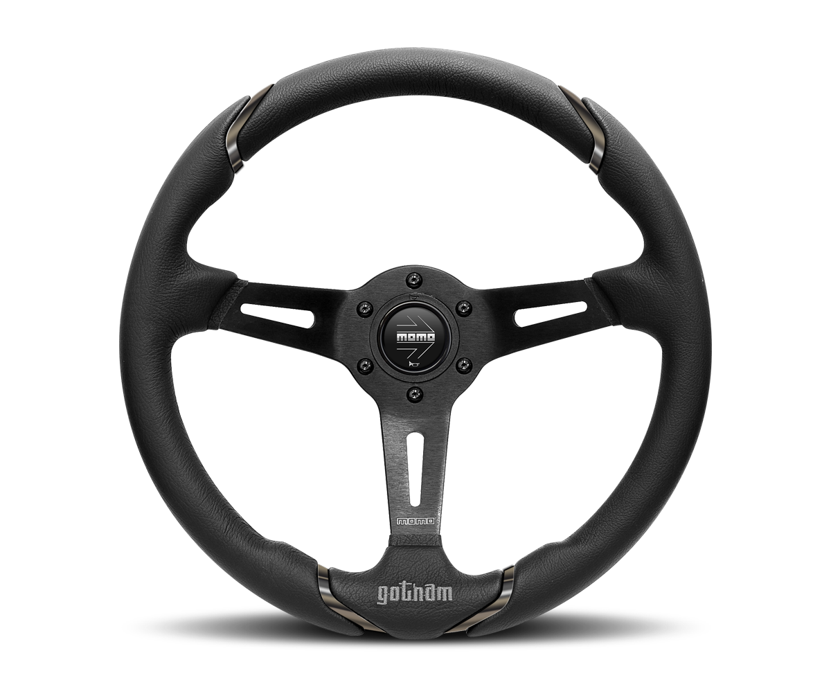 MOMO Gotham Steering Wheel - 350mm Diameter