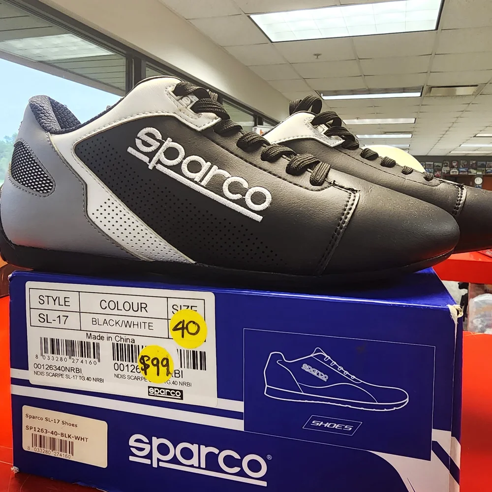 Sparco Sale SL-17 Size 40 Non-SFI Track Shoe — Track First
