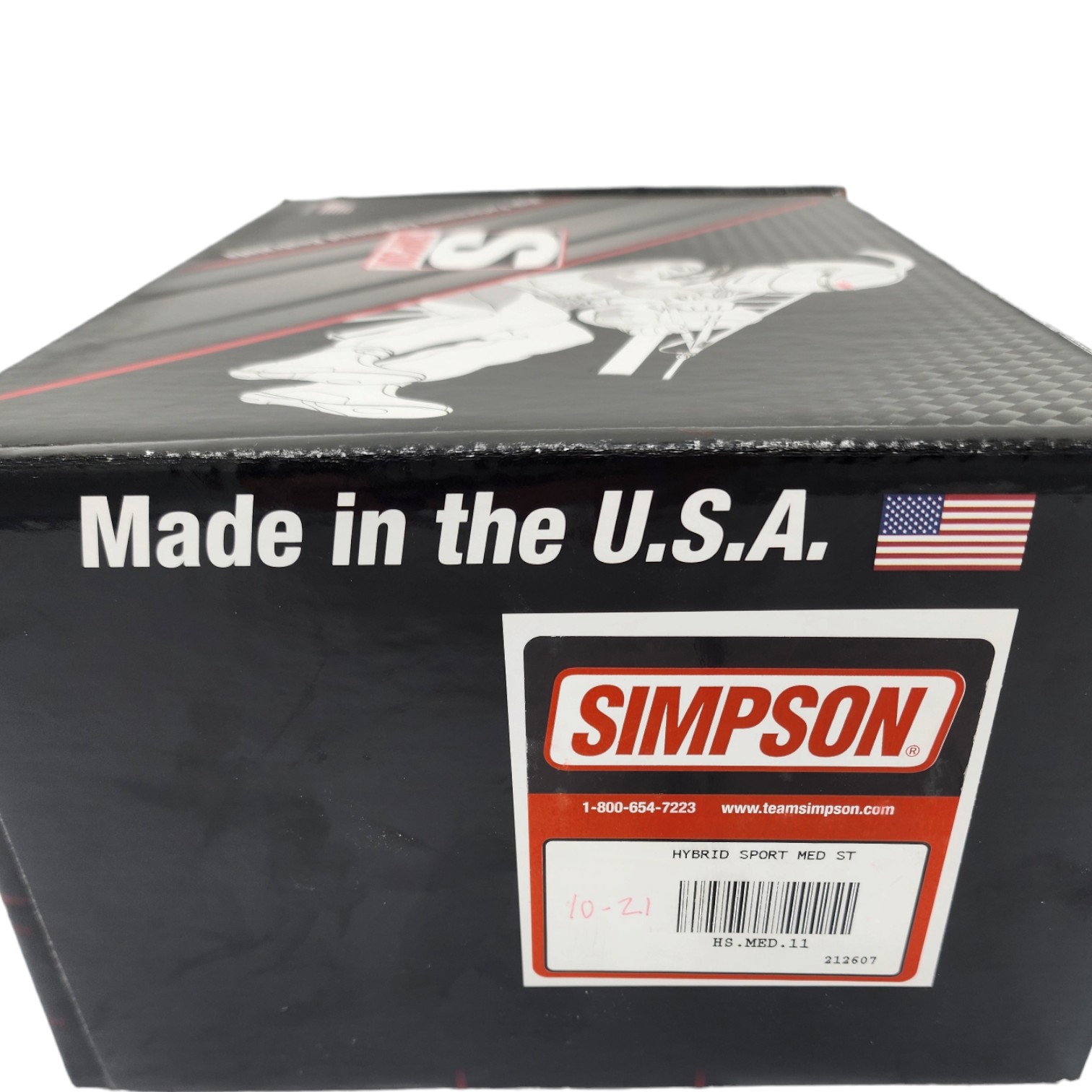 Simpson Hybrid S 3 Point Belt Compatible FIA & SFI approved — Track First