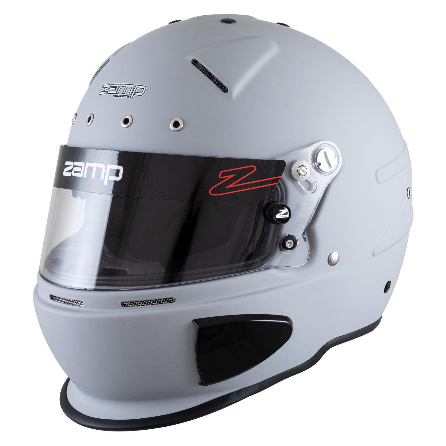 H79315F Zamp Racing RZ-70S Helmet matte gray