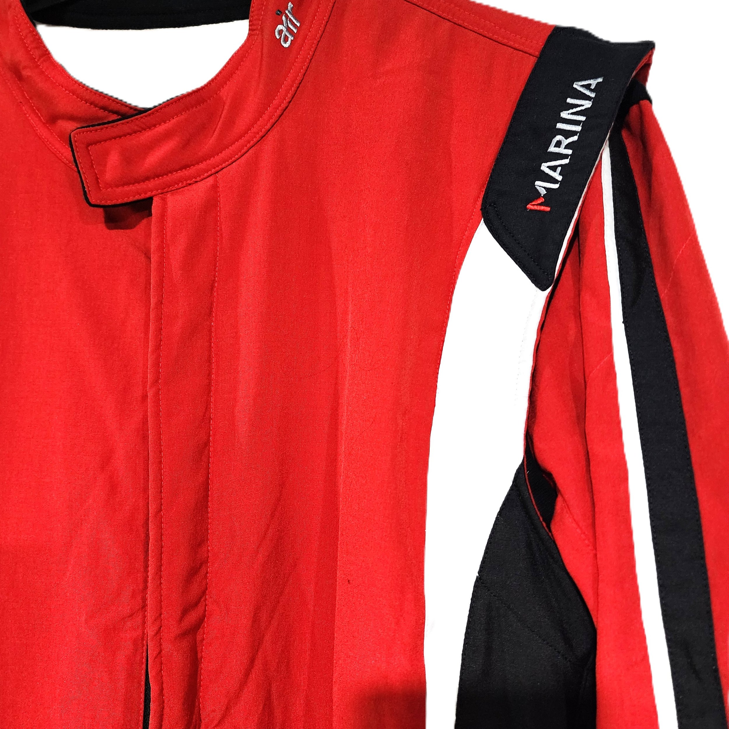 Marena Racewear Air Ger FIA Suit Red Size 60 sleeve shoulder