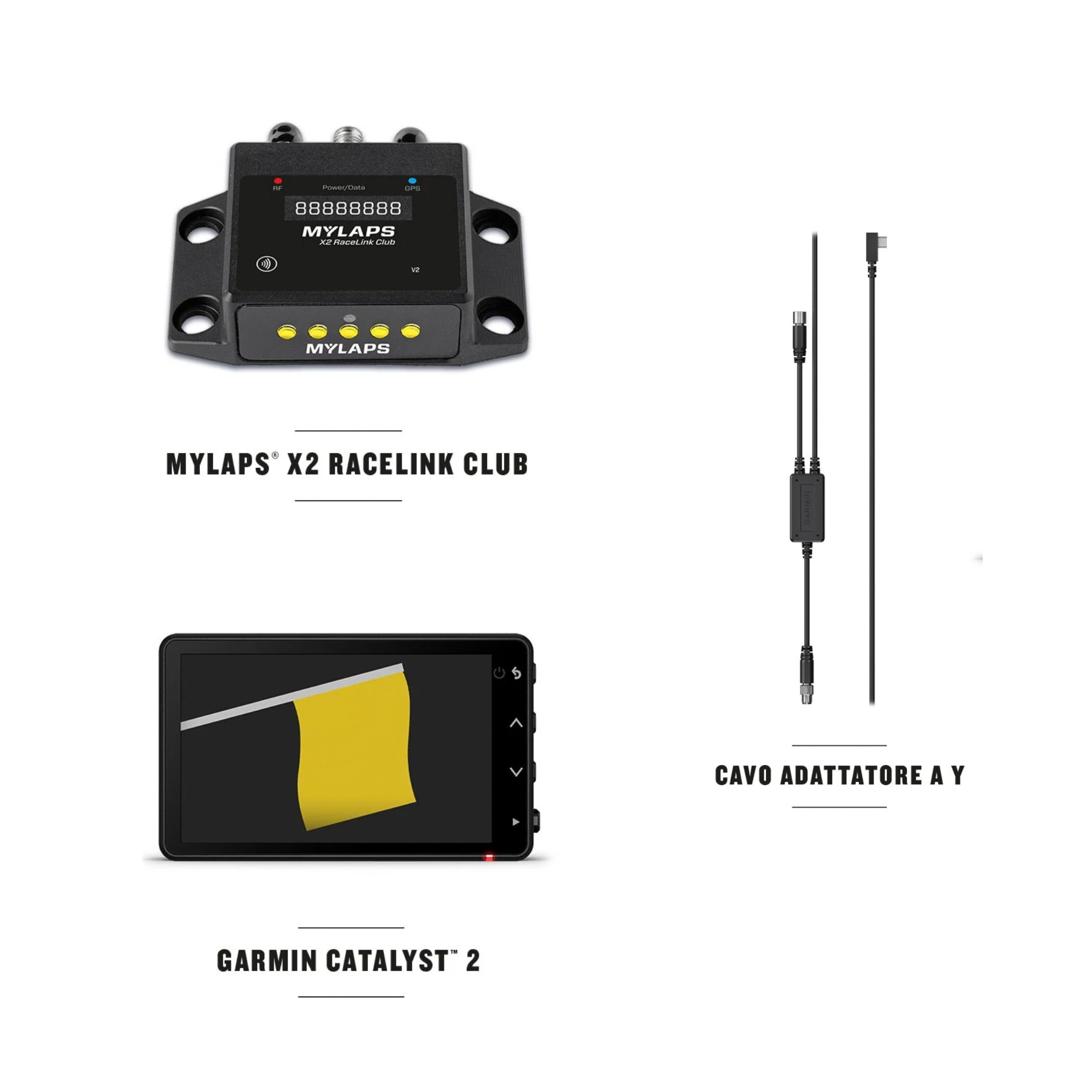 Garmin Catalyst™ 2
With In-car Flagging