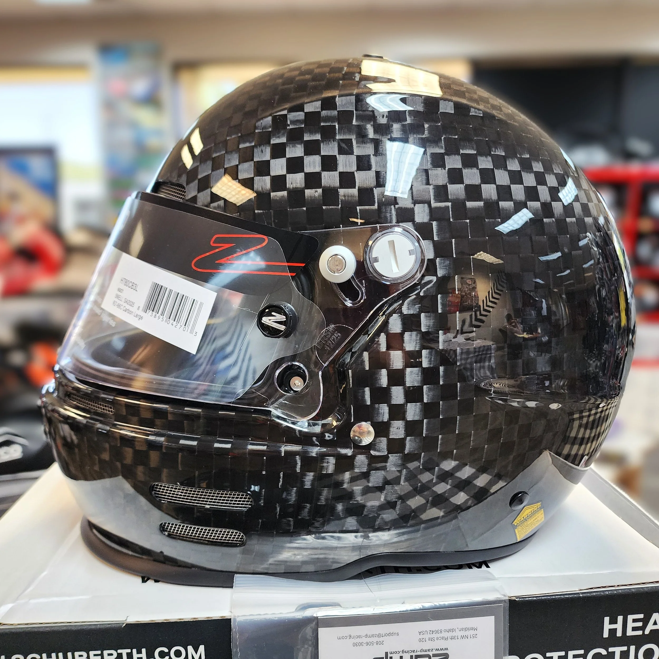 Zamp-Racing RZ-66C Carbon Racing Helmet