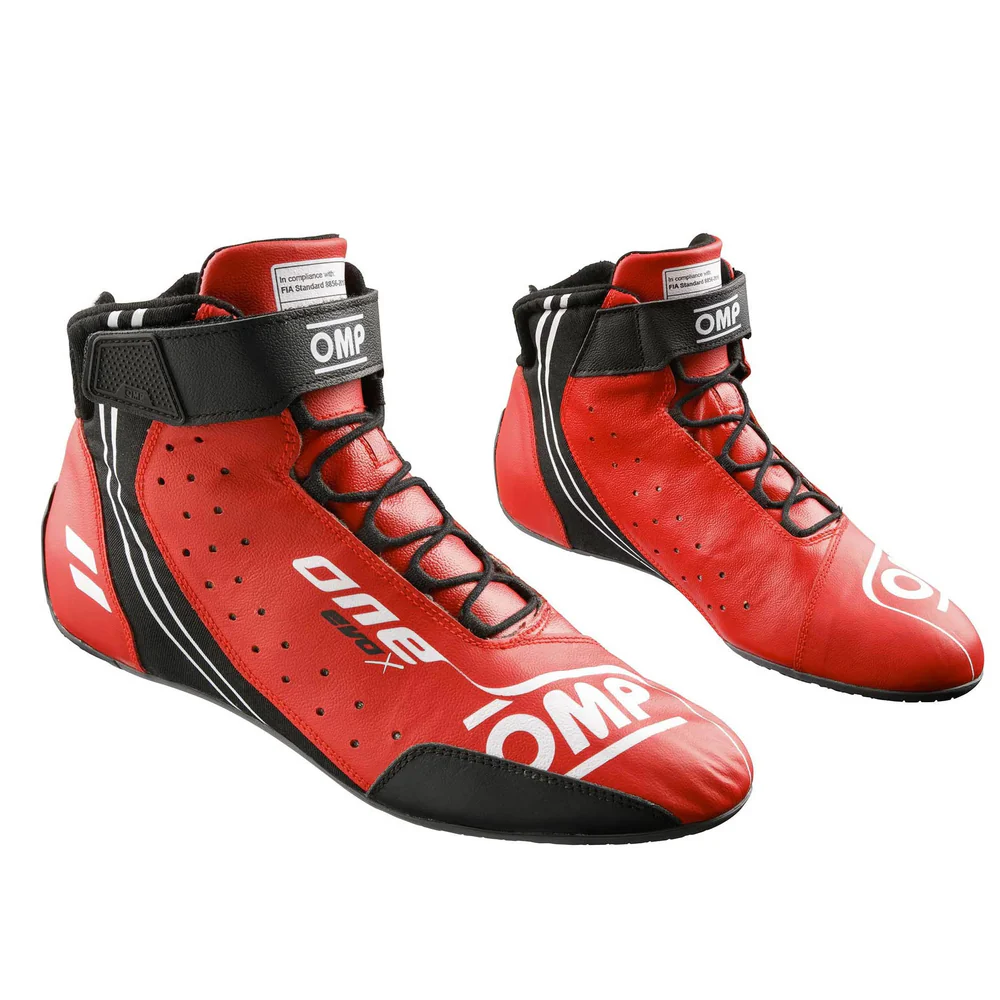OMP One EVO X Racing Shoe red