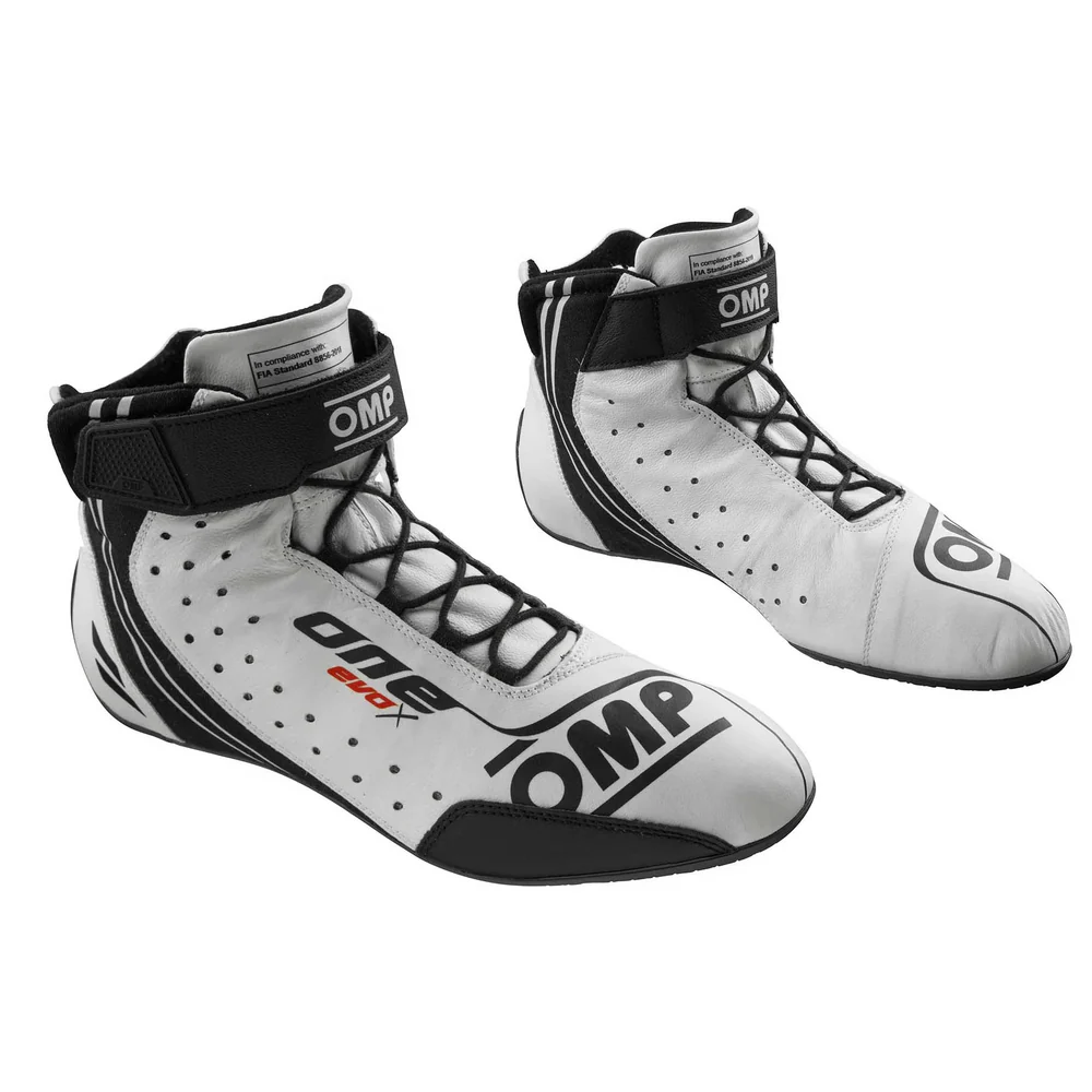 OMP One EVO X Racing Shoe white