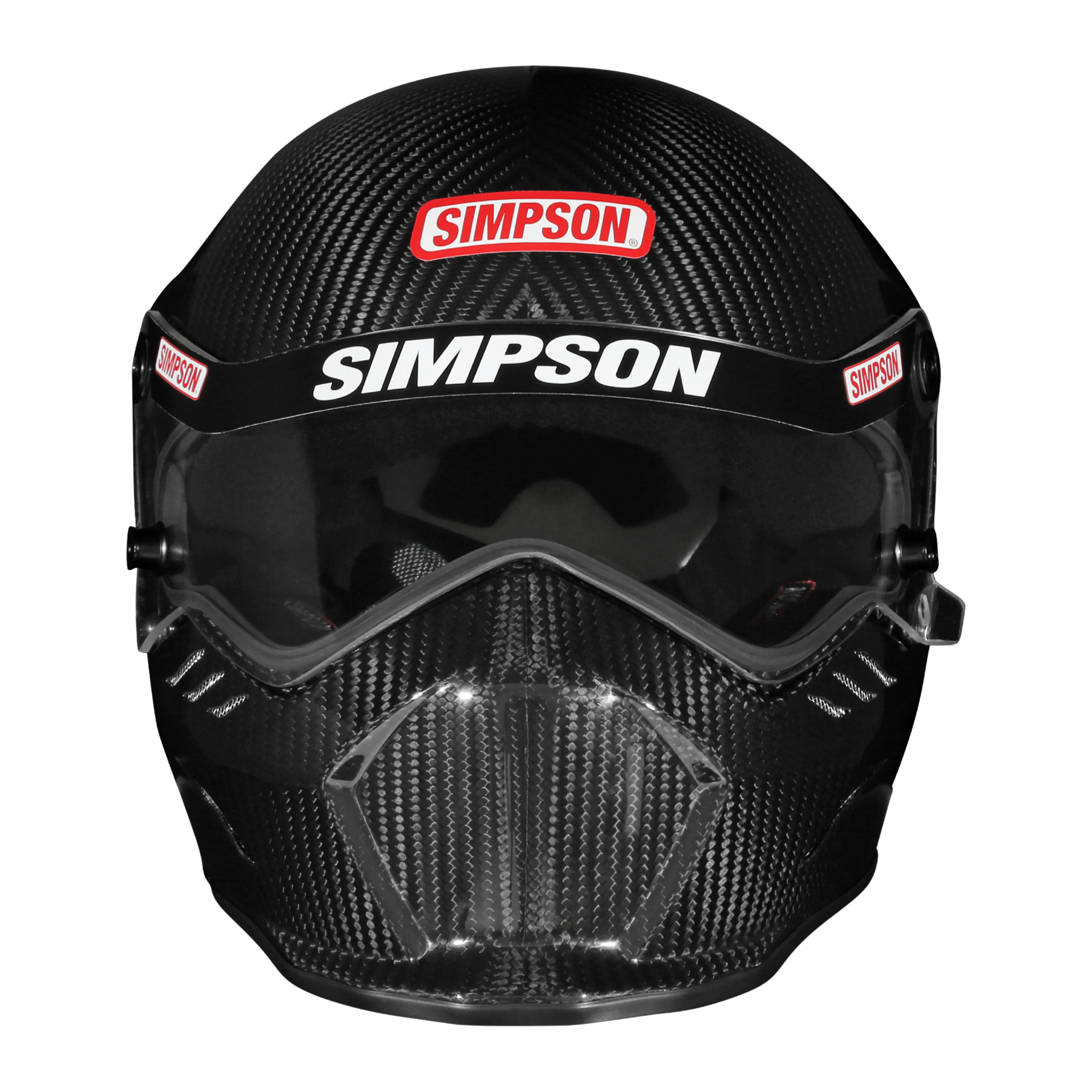 Simpson Kingsnake Carbon Helmet front