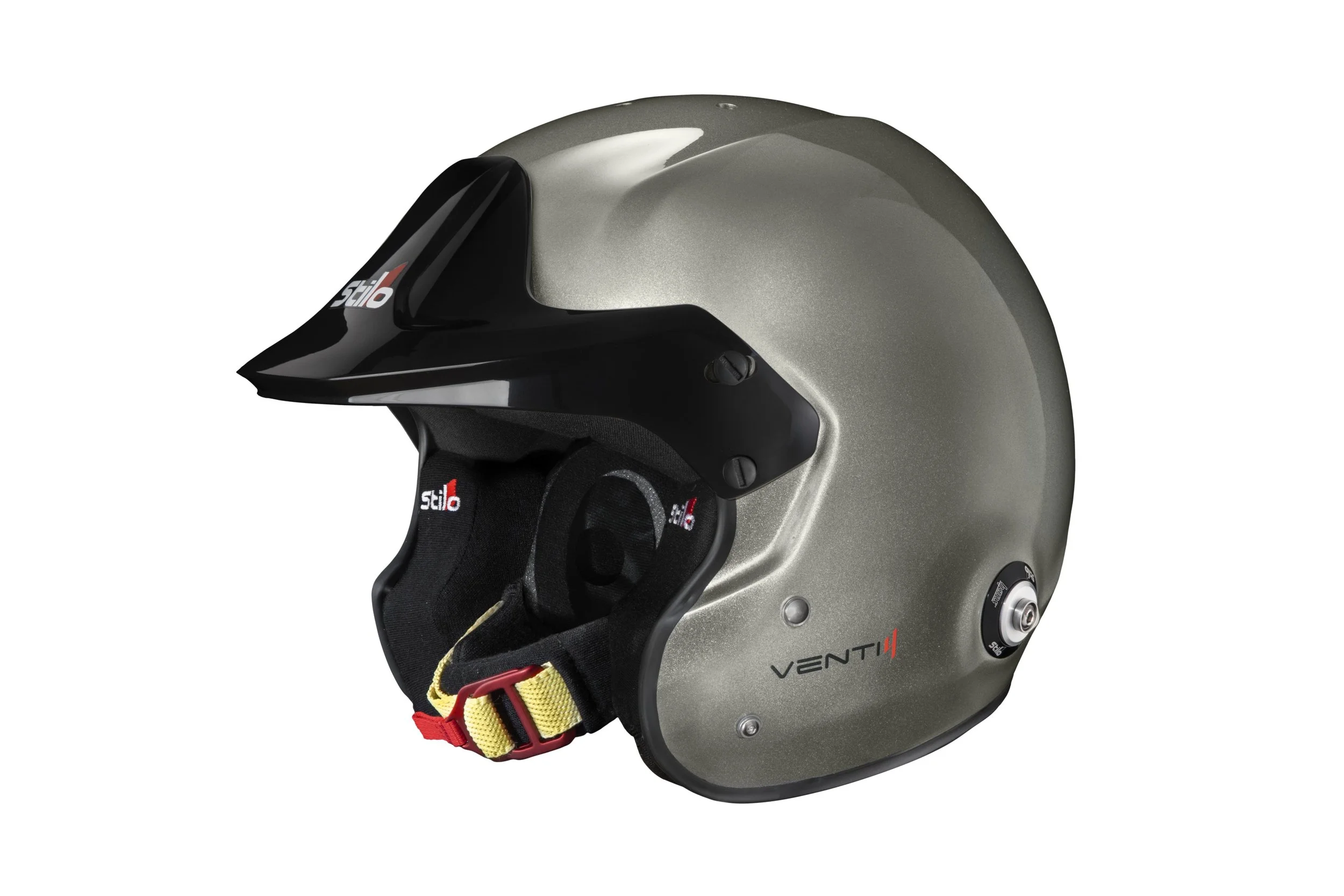 STILO Venti4 Trophy Jet Open-face FIA Helmet Titanium