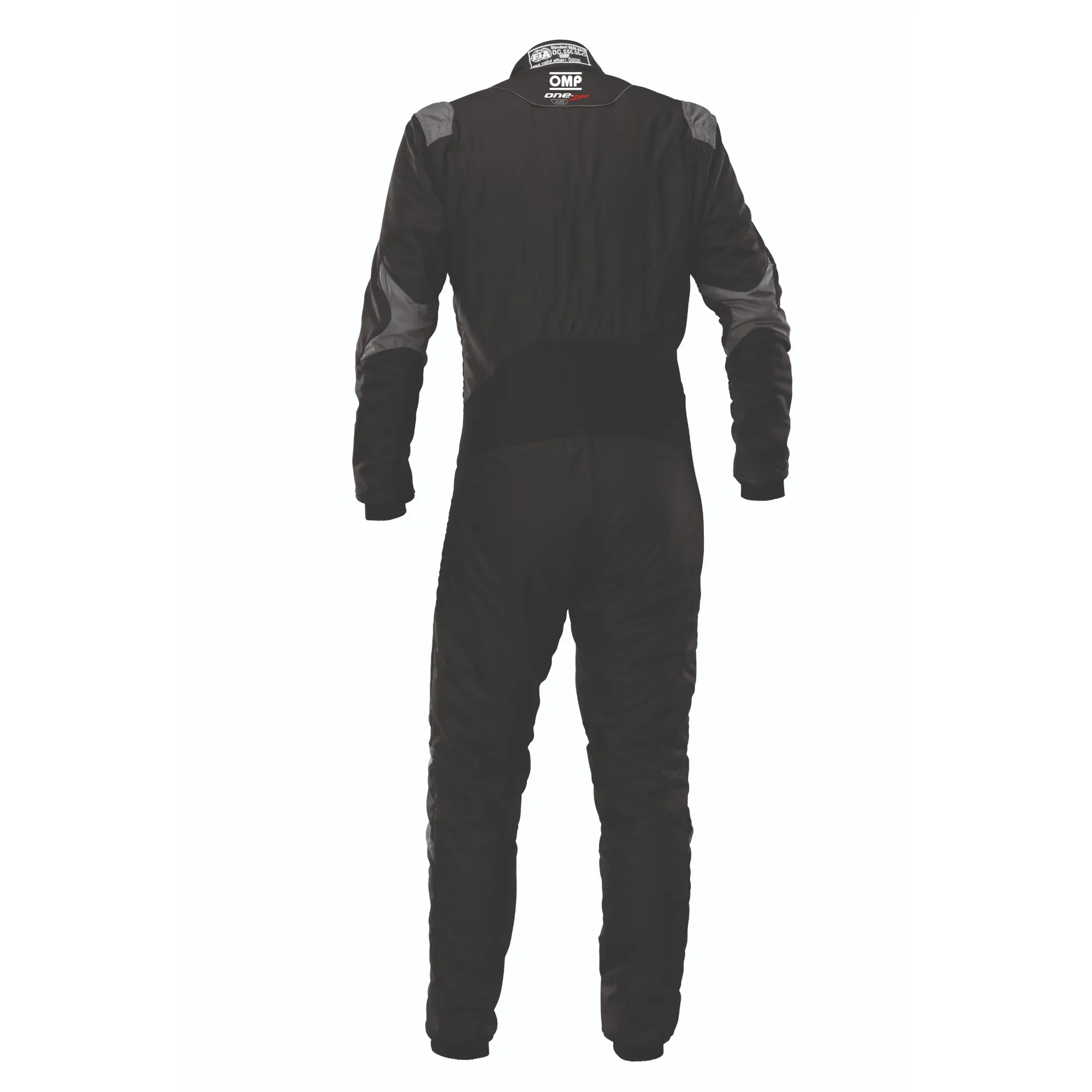 OMP One Evo Air Racing Suit 2026 01-0711 black white back