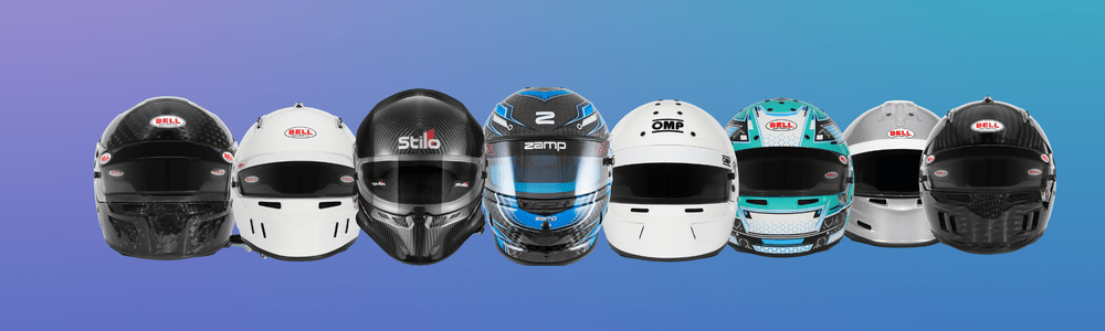 Auto racing helmets - SNELL, FIA, & SFI approved — Track First
