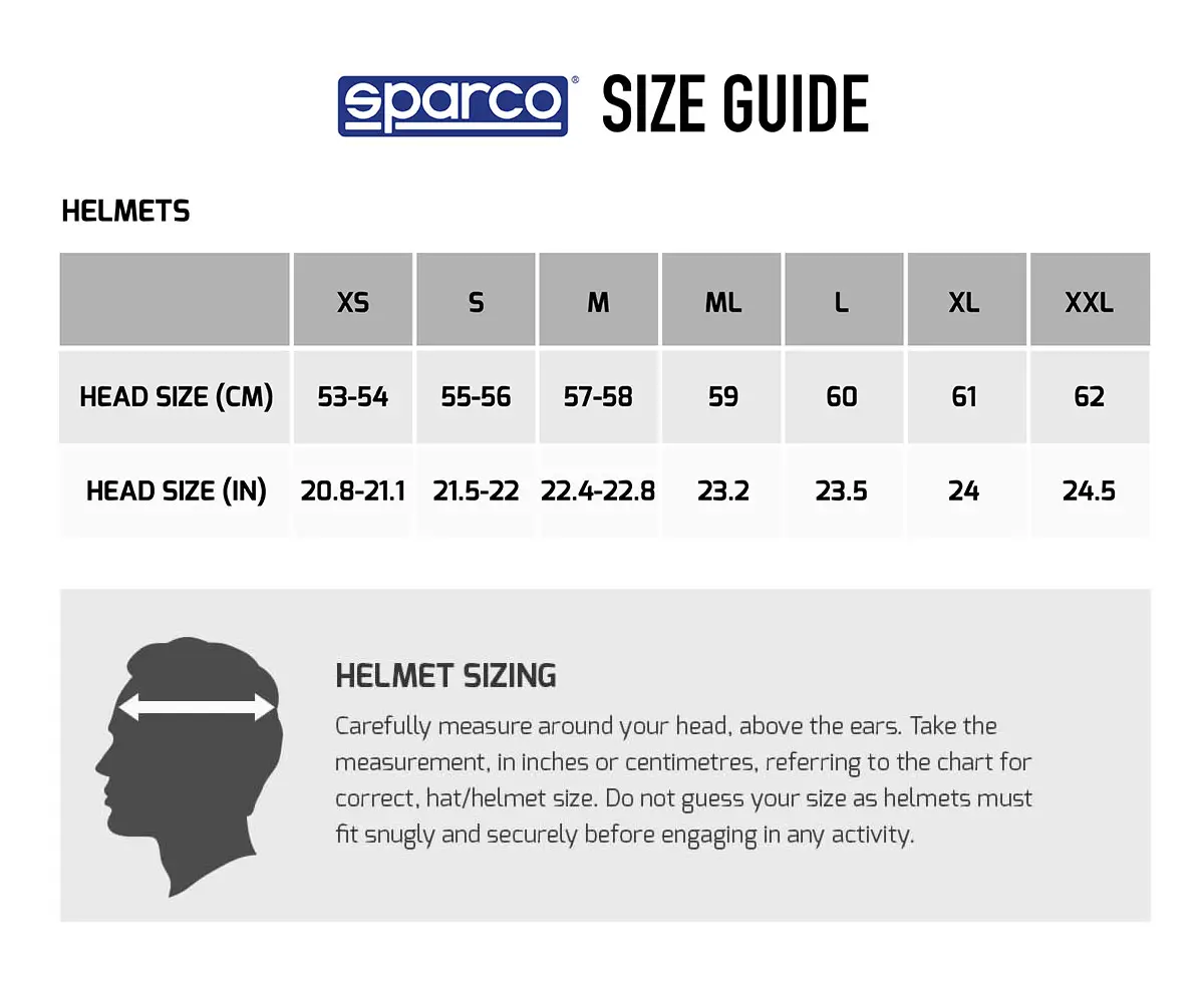 Sparco Stealth RF Carbon Helmet - SA2025 — Track First