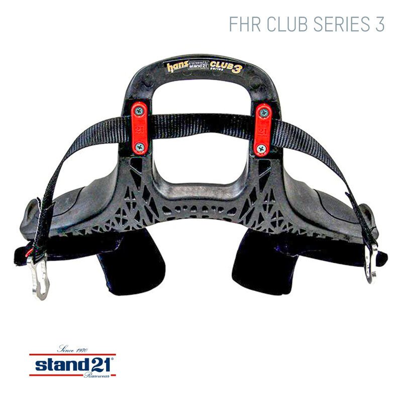 Stand 21 Club Series Frontal Head Restraint (FHR) SFI & FIA 