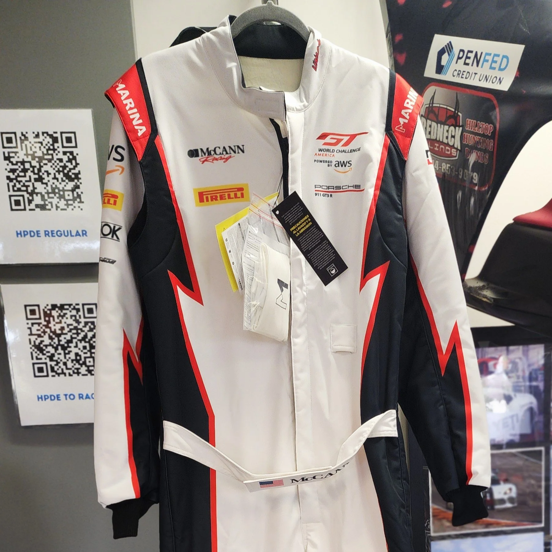 New car, new series, new 2026 custom Marina suit for Michael McCann Jr. (McCann Racing)