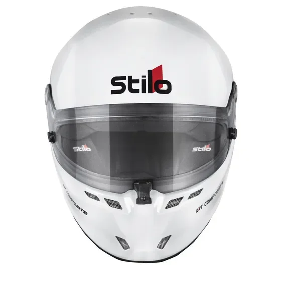 Stilo ST6 KRT Kart Helmet White Composite front