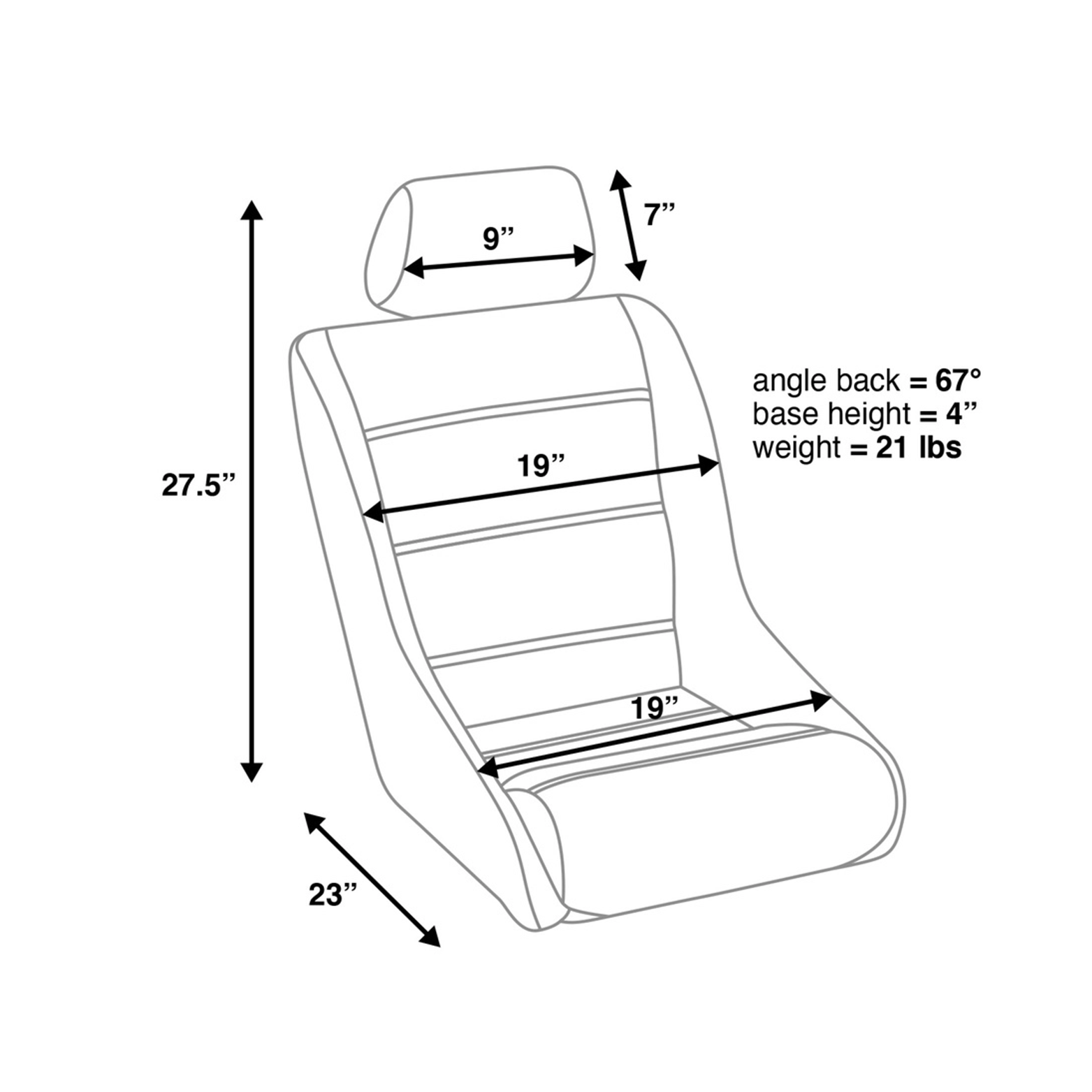 CORBEAU CLASSIC II SEAT
