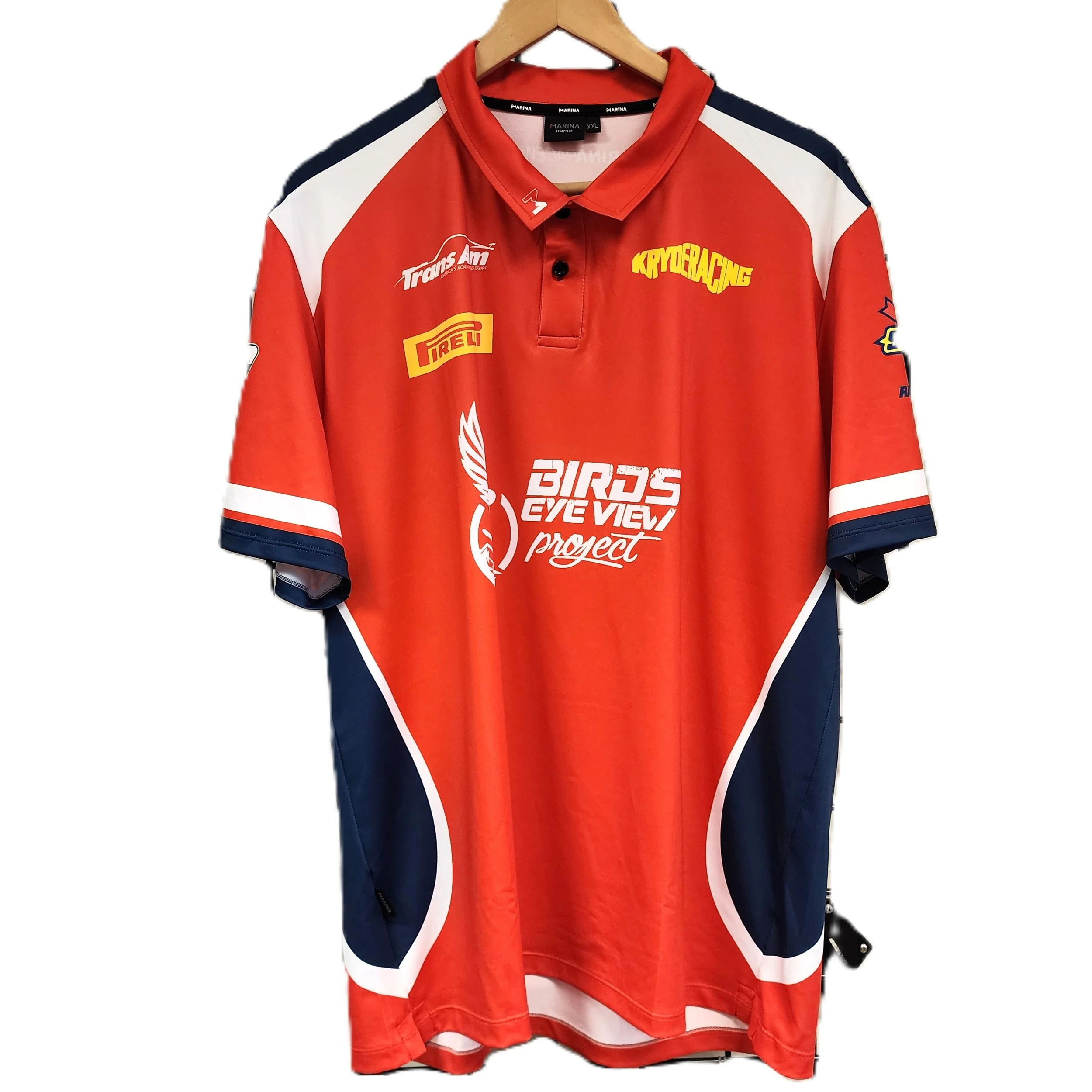 New year -- starting the Transseason afresh with a great charity to sponsor -- Birds Eye View Project - with shirts for all.