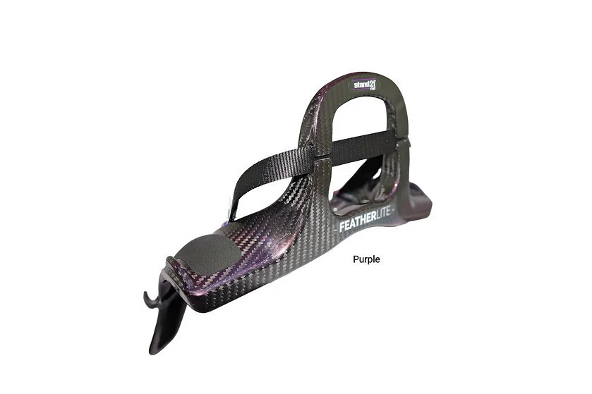 Stand 21 Featherlite FHR purple carbon rear