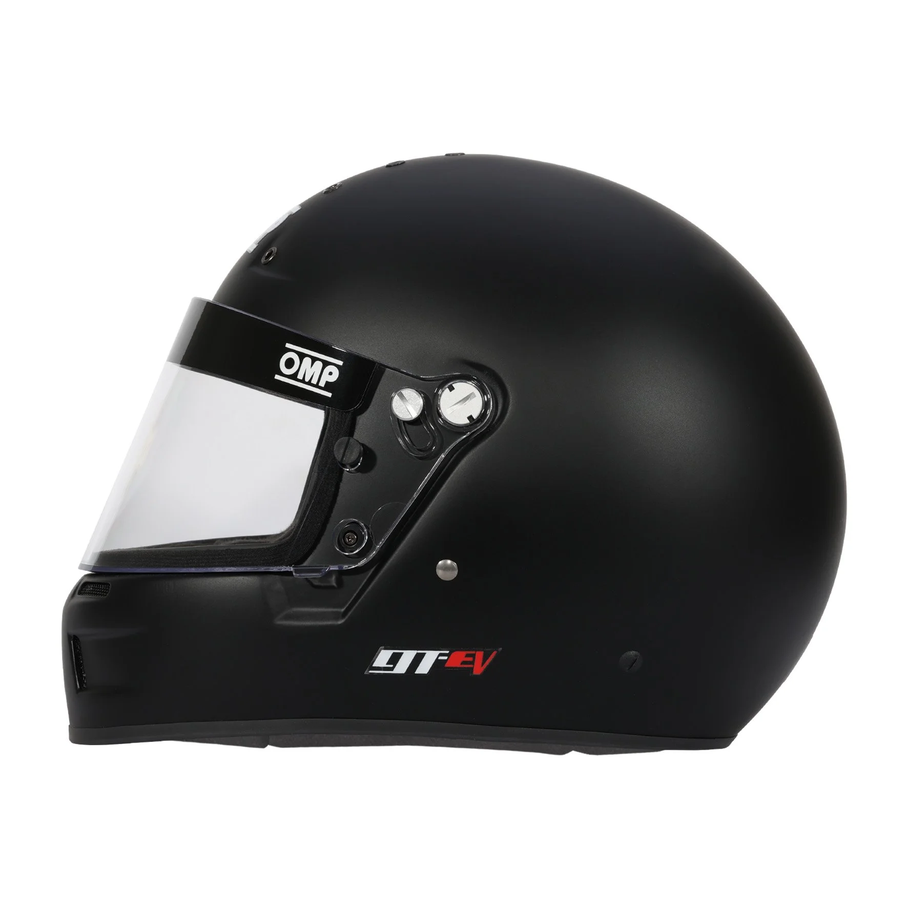 OMP GT-EV-MATTE-BLACK profile helmet