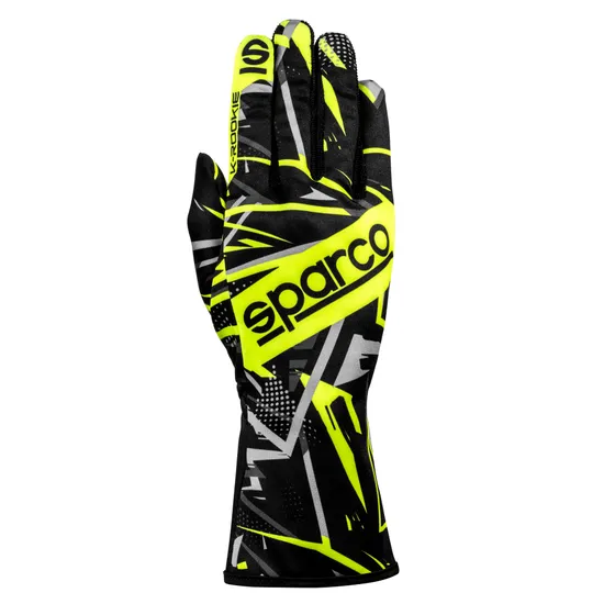 Sparco K-Rookie Kart Glove BLACK YELLOW