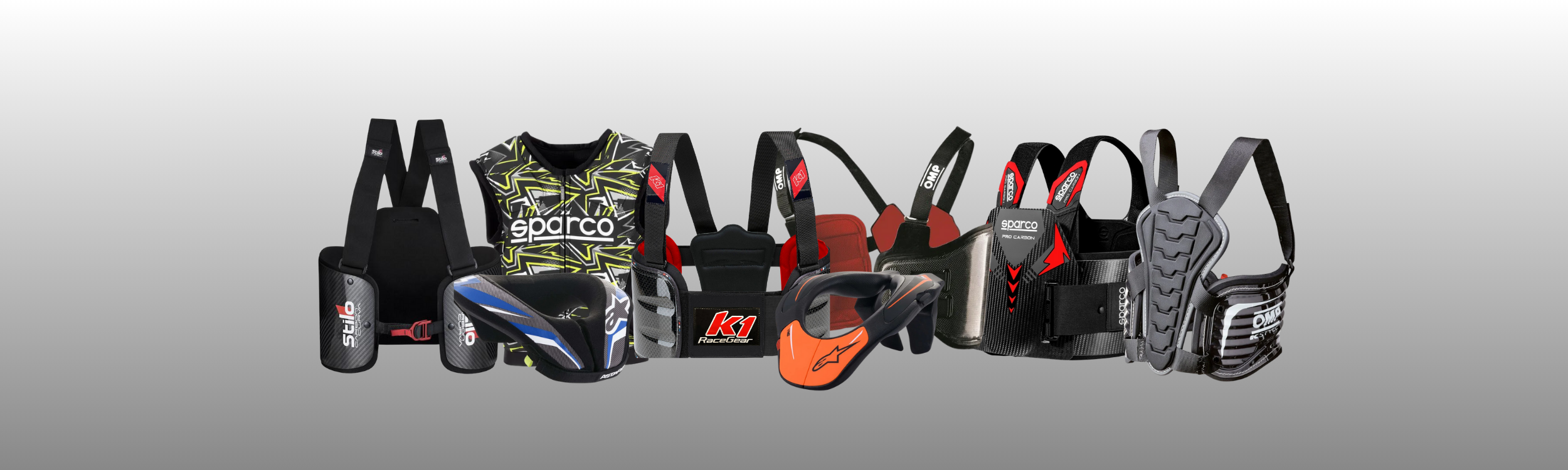 Up Racing Karting Driver Body Protection including FIA homologated products ...