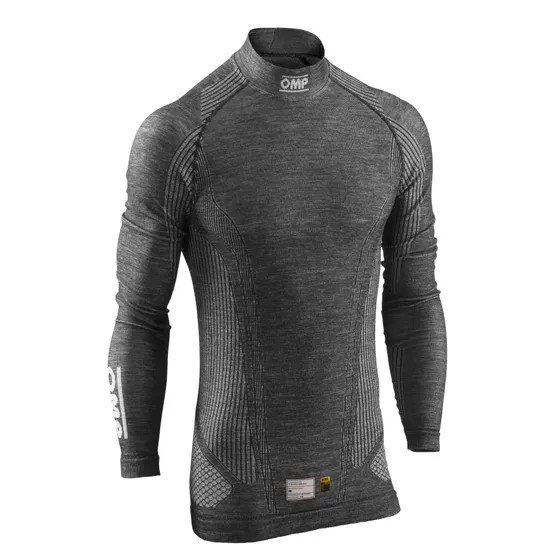 Omp tecnica evo long sleeve top anthracite front 1.jpeg