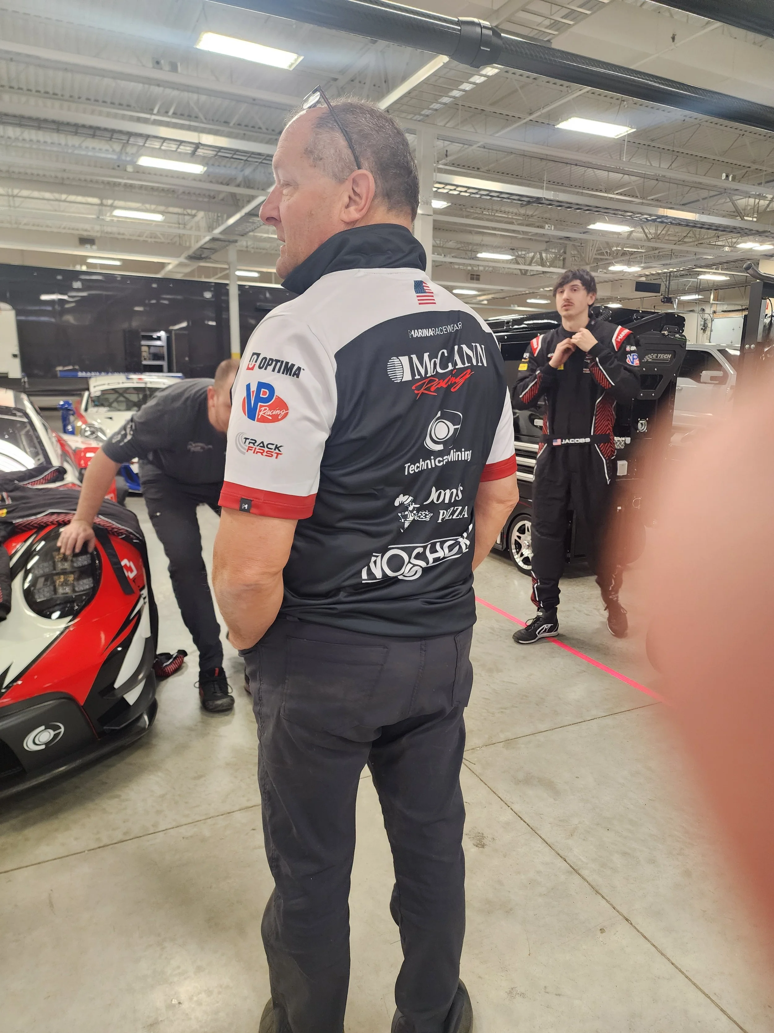 Marina Racewear team shirt for McCann Racing Team