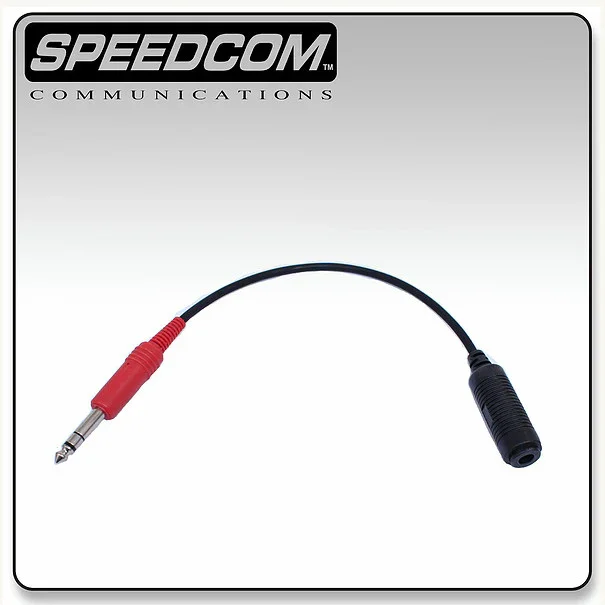 Adapts IMSA style helmet wiring to a NASCAR car harness.  SCC-IHEL2N