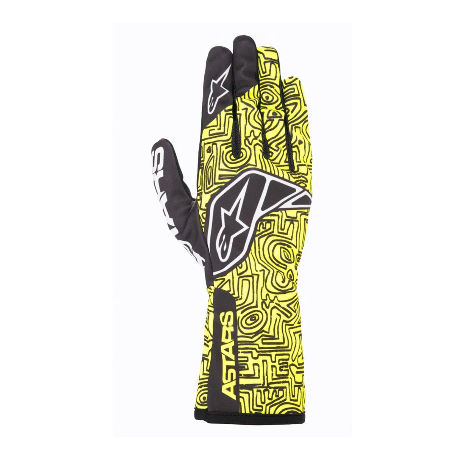 Alpinestars Tech-1 K Race V2 Vertical Karting Glove yellow