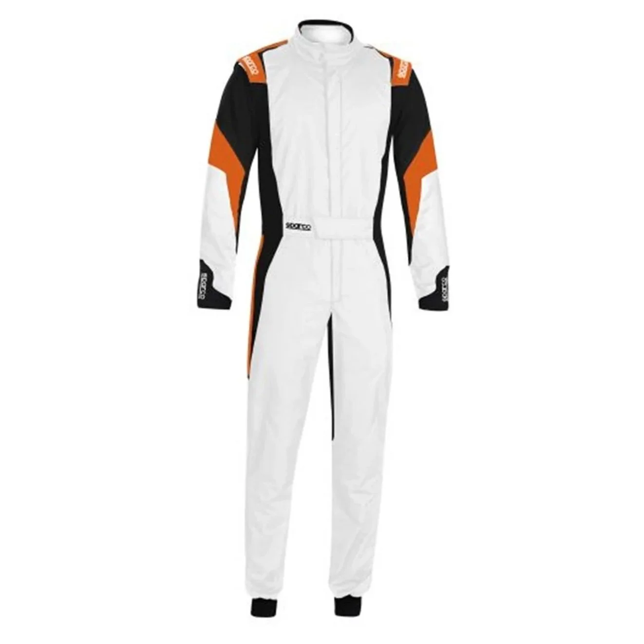 Sparco Competition FIA Race Suit white orange black