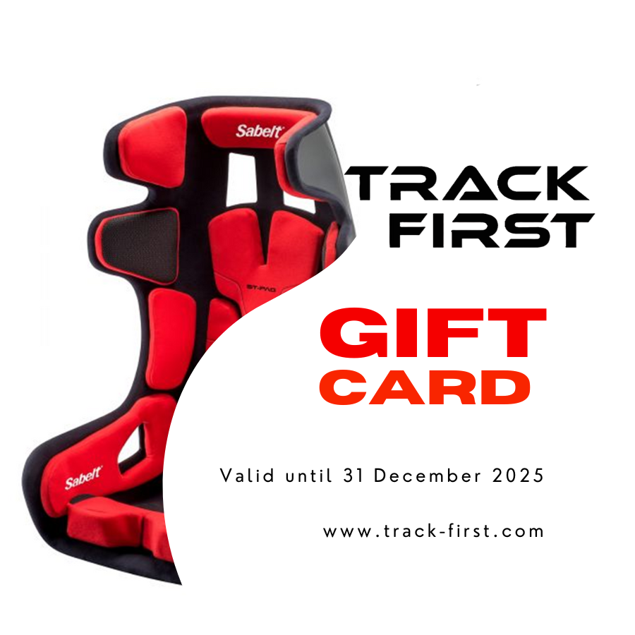 Track First Gift Cards - starting at $25.00 racing seat