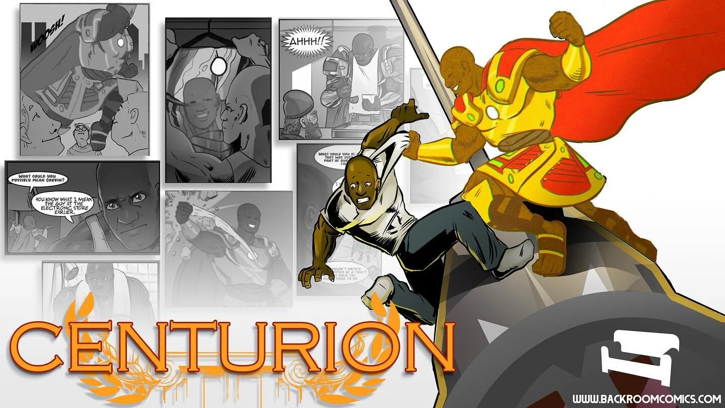 Backroom Comics is launching its very first Kickstarter to help us release our first graphic novel &ldquo;The Centurion&rdquo;! We are so proud of the work we are doing and would love from who want to see it come to fruition. Check out the Kickstarte