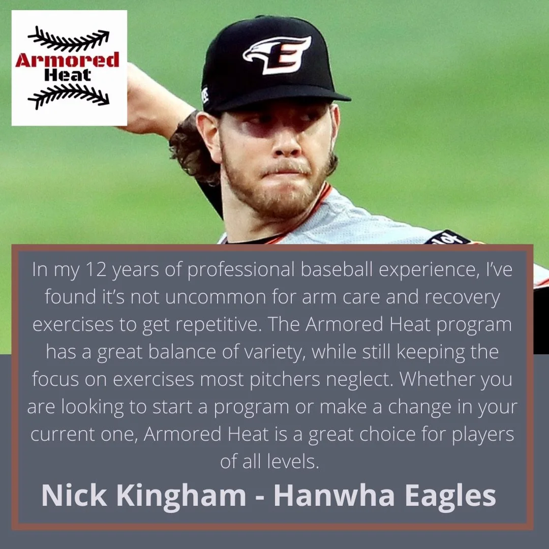 Armored Heat Baseball Arm Care and Arm Strengthening