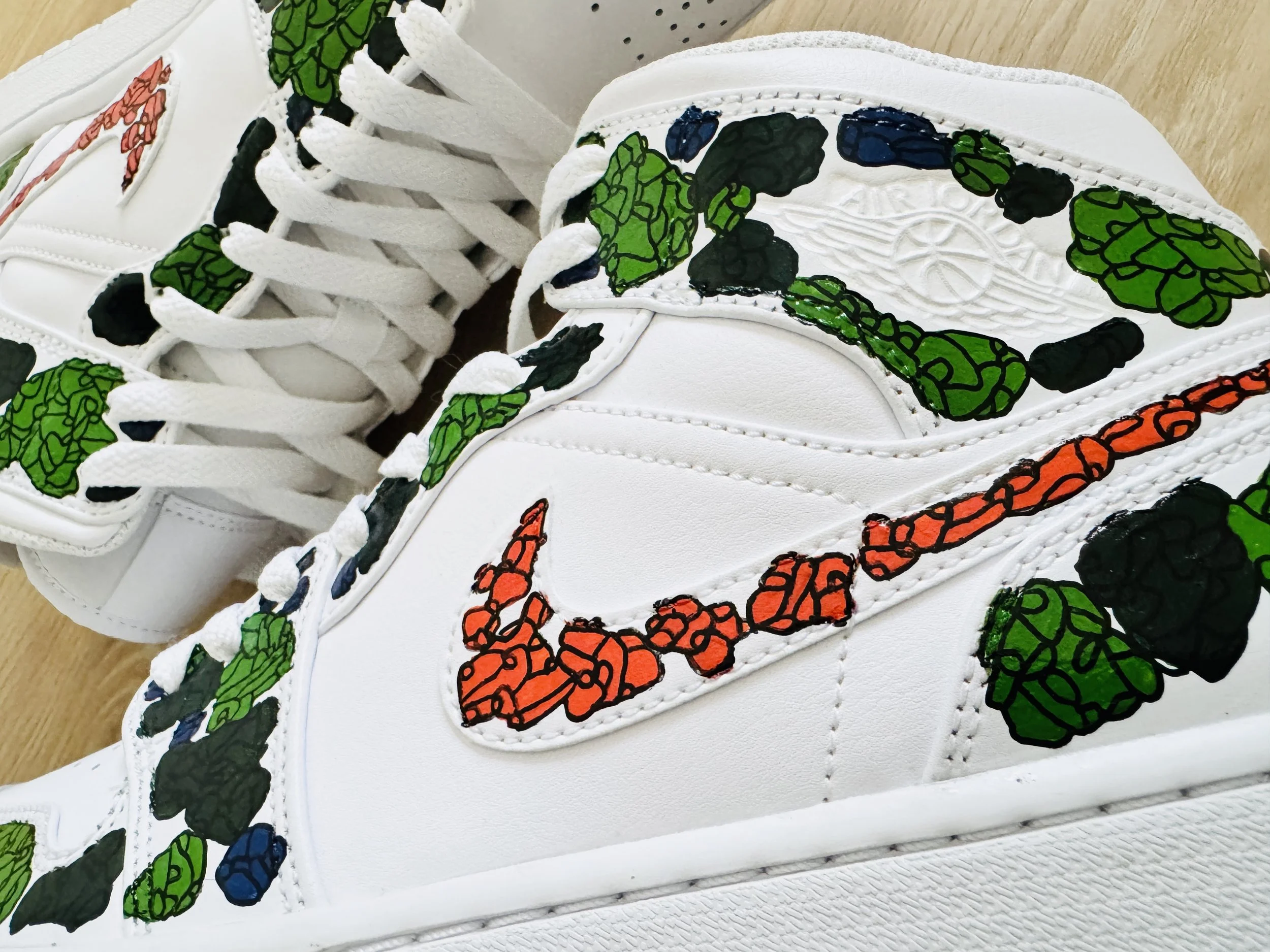 Air Jordan 1 | Green Orange