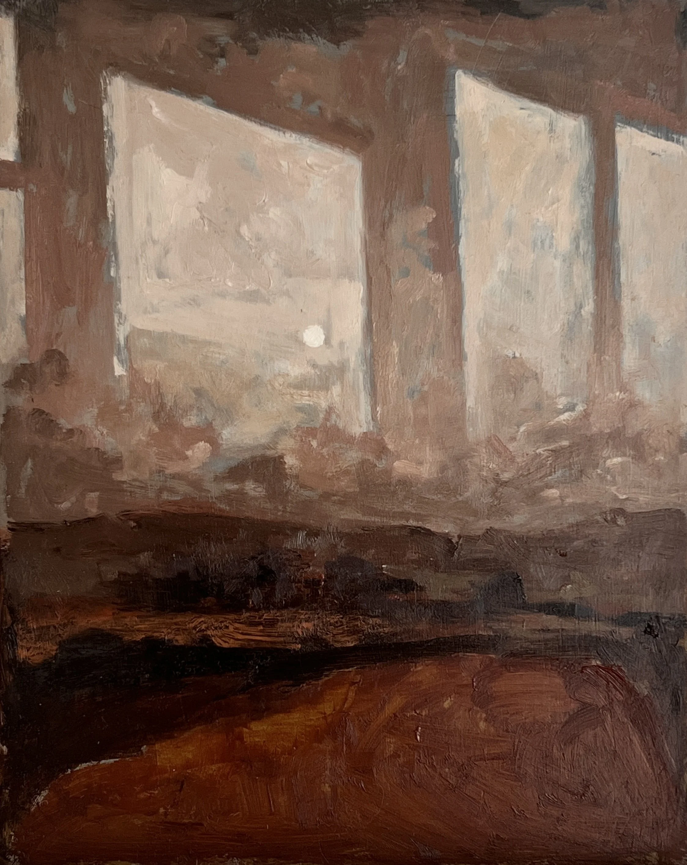 Waxing gibbous, November - sold