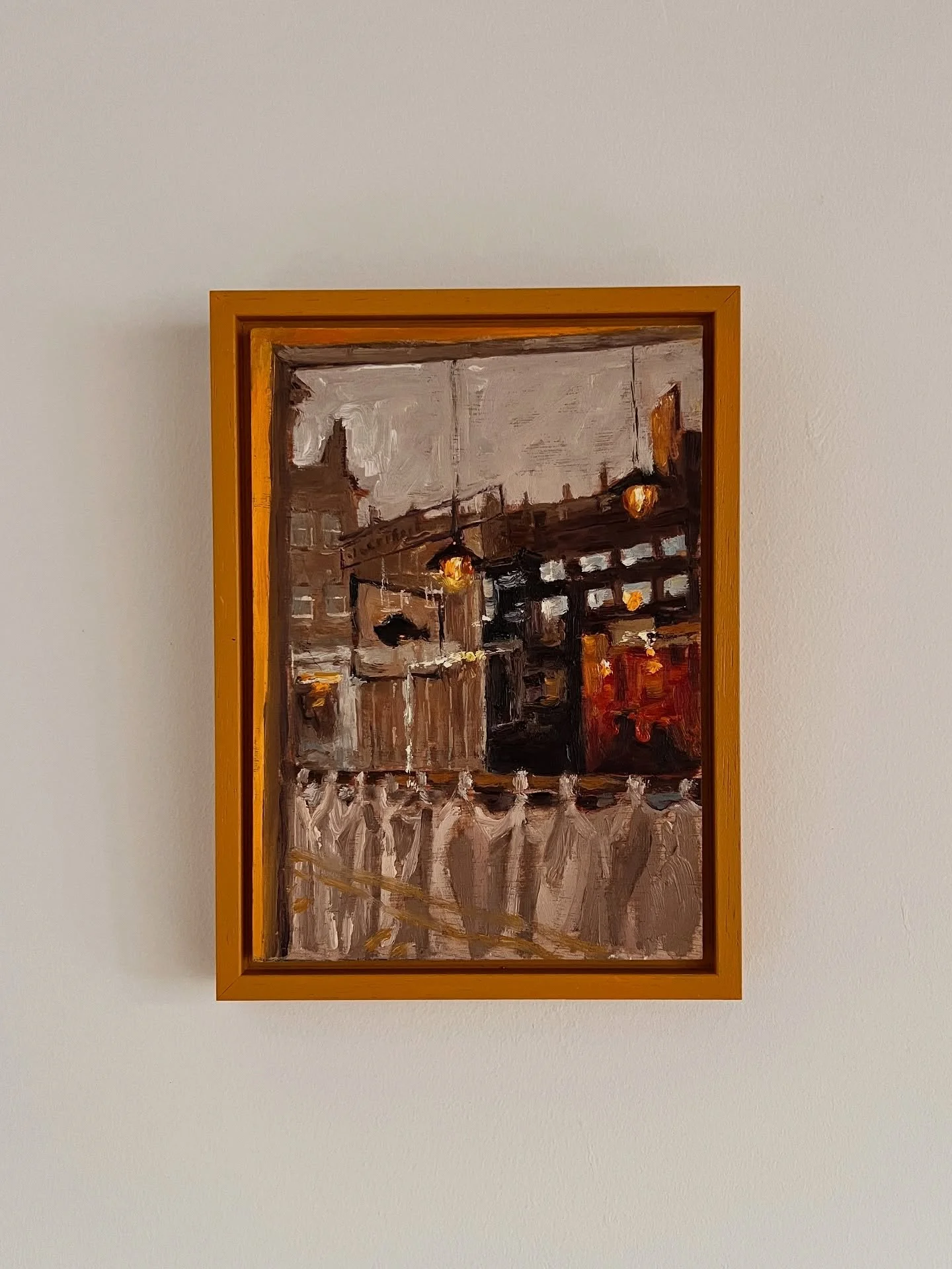 Stockbridge Eating House
Oil on wood panel
13 x 18 cm

On show at the end of the month at The Open Eye Gallery, Edinburgh

#oilpainting #oilpainter #scottishartist #scottishbordersartist #edinburghart #edinburghartist