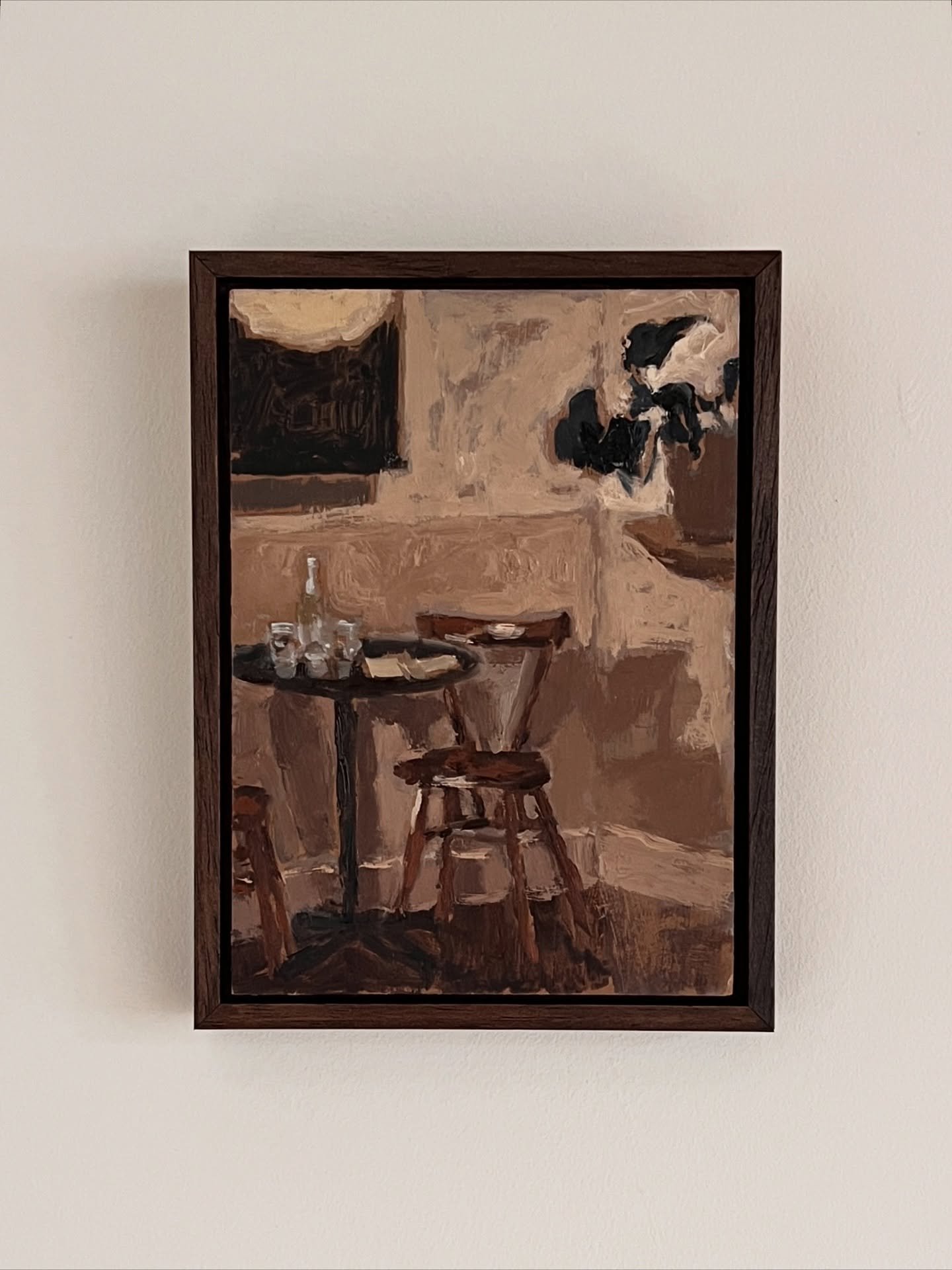 Also showing at The Open Eye Gallery this month, I have four framed paintings in &lsquo;The Edinburgh Room&rsquo; exhibition
November 25th - December 20th

&lsquo;Spry, interior corner&rsquo;
13 x 18cm
Oil on wood panel 

@openeyegallerye @spry_wines