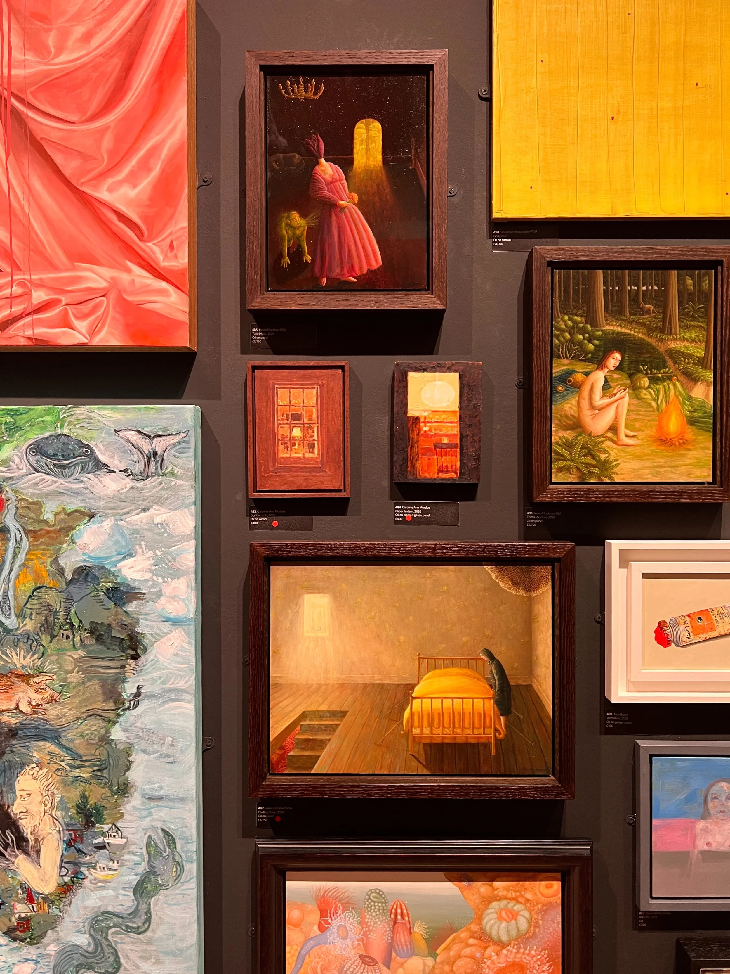 I&rsquo;m so honoured to be shown this year at the RSA 200th Annual Exhibition. These two small works are hung in the downstairs gallery amongst the most amazing paintings and I&rsquo;m truly delighted to be included!

The exhibition runs until June 