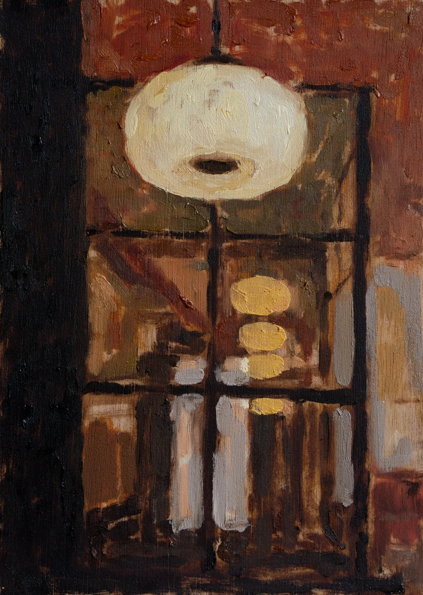 Vessel -
oil on wood panel -
12.7 x 17.7 cm