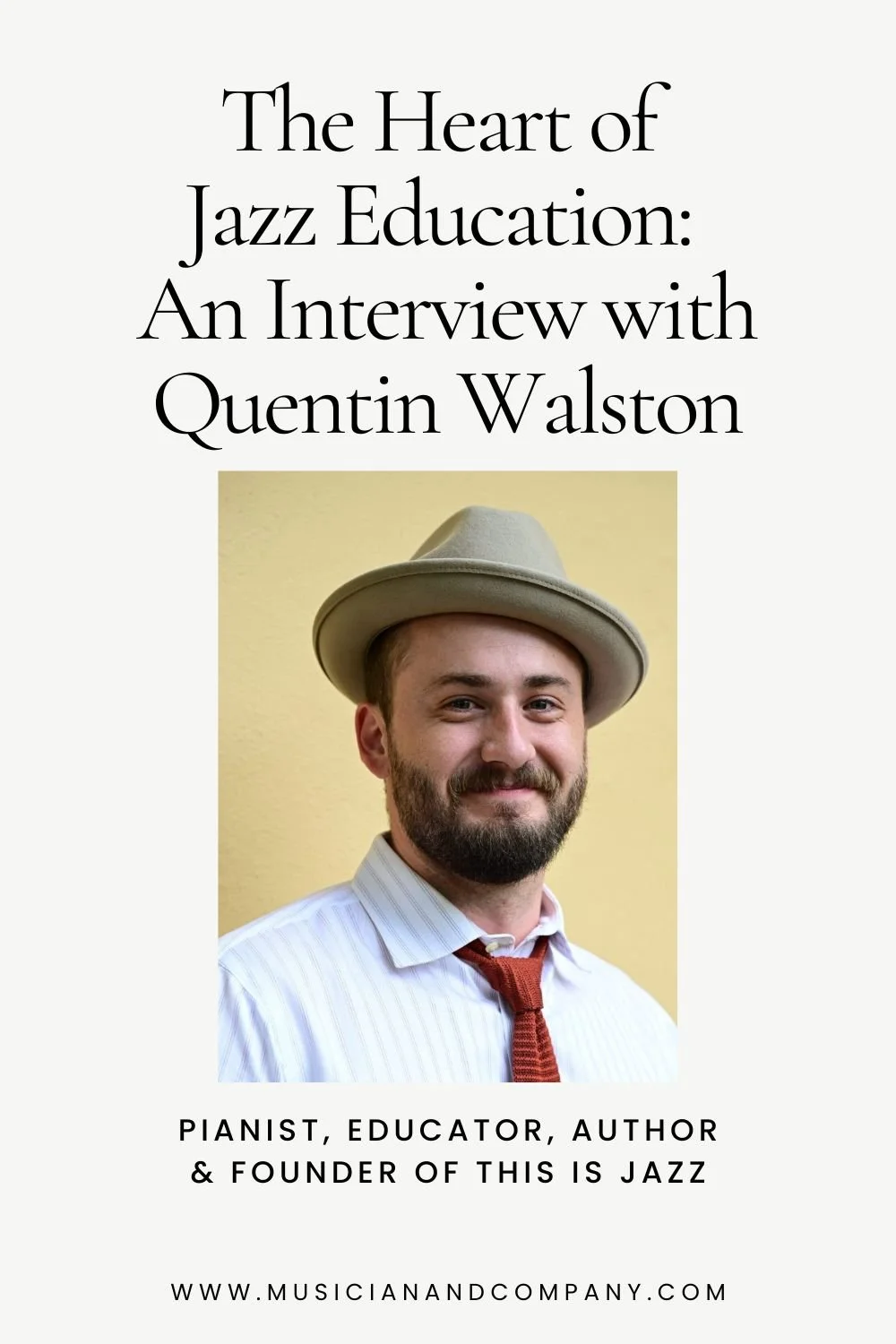An Interview with Music Entrepreneur Quentin Walston | Musician & Co.