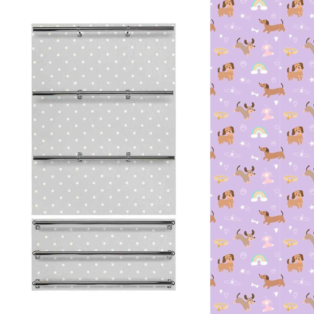 Lilac Dachshunds Collar and Lead.jpg