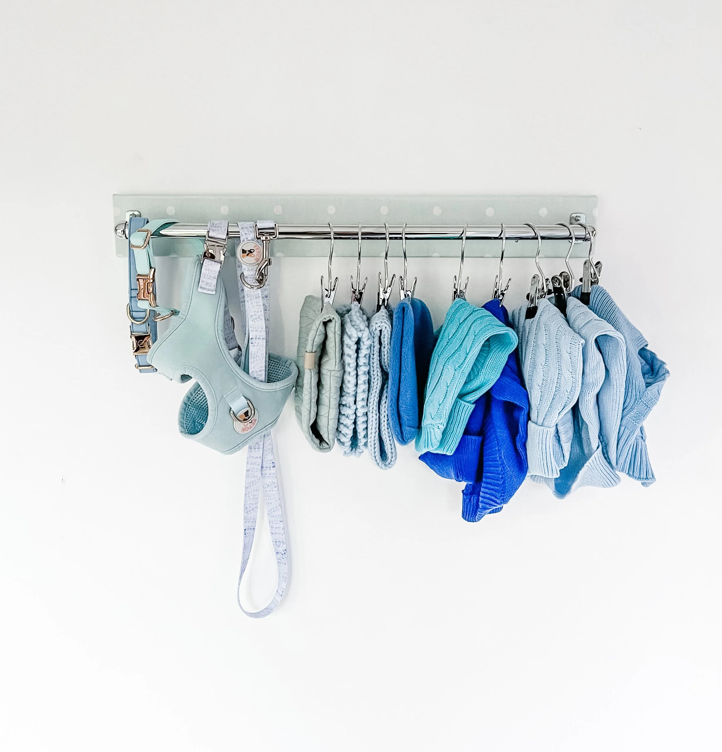 The Add-On Pupdrobe® Rail – Modular Storage for Dog Accessories