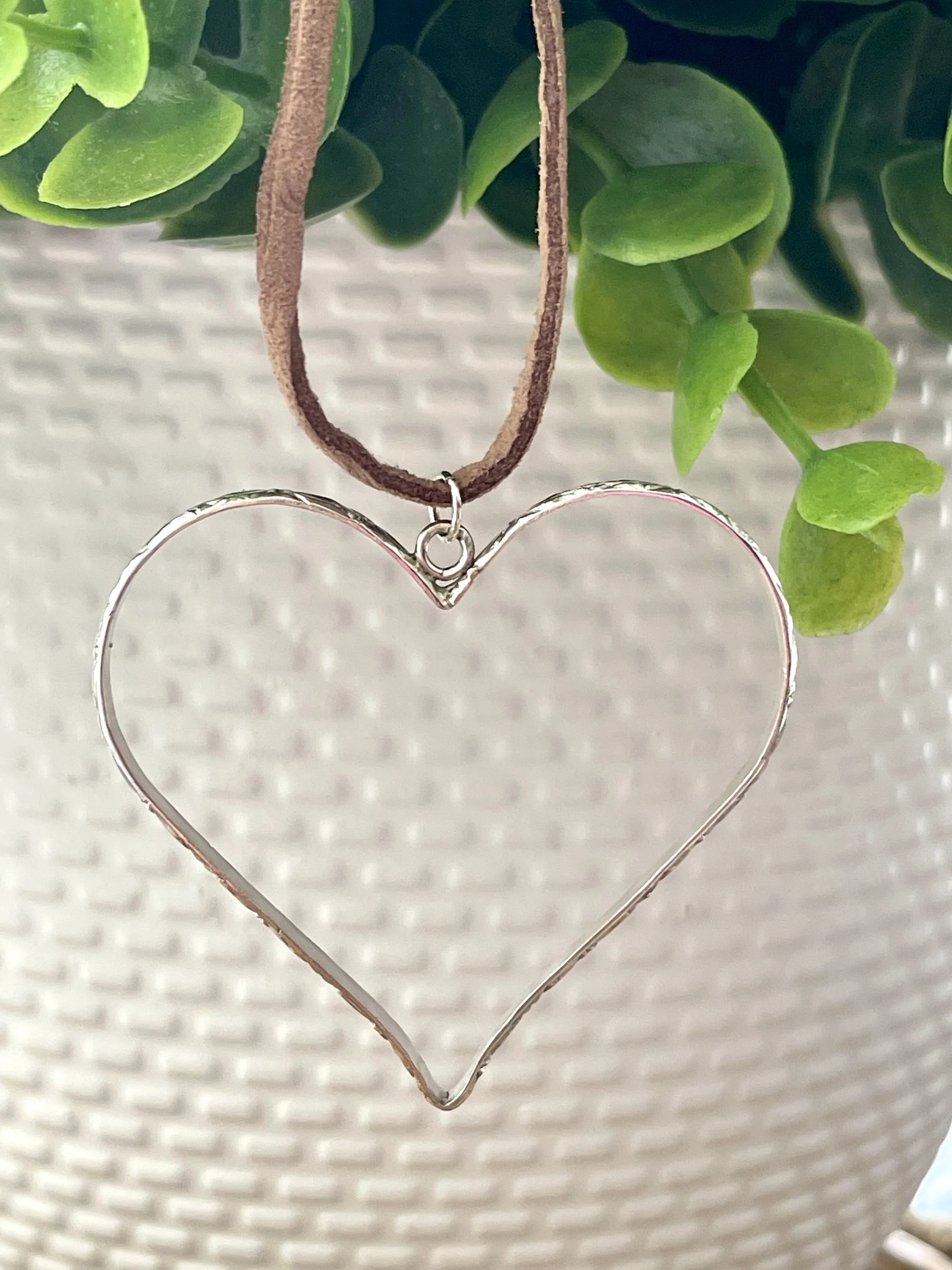 Stunning sterling silver heart necklace — Katharina Kauke Jewelry