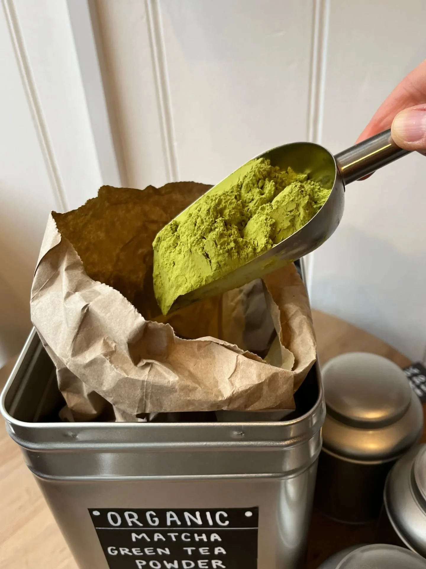 🌿 NEW IN 🌿 Matcha has been creating quite a buzz, and we&rsquo;re delighted to welcome it to our tea shelves! This organic, ceremonial grade Matcha is made from carefully shade-grown tea leaves, it has a beautifully vibrant green colour and a smoot