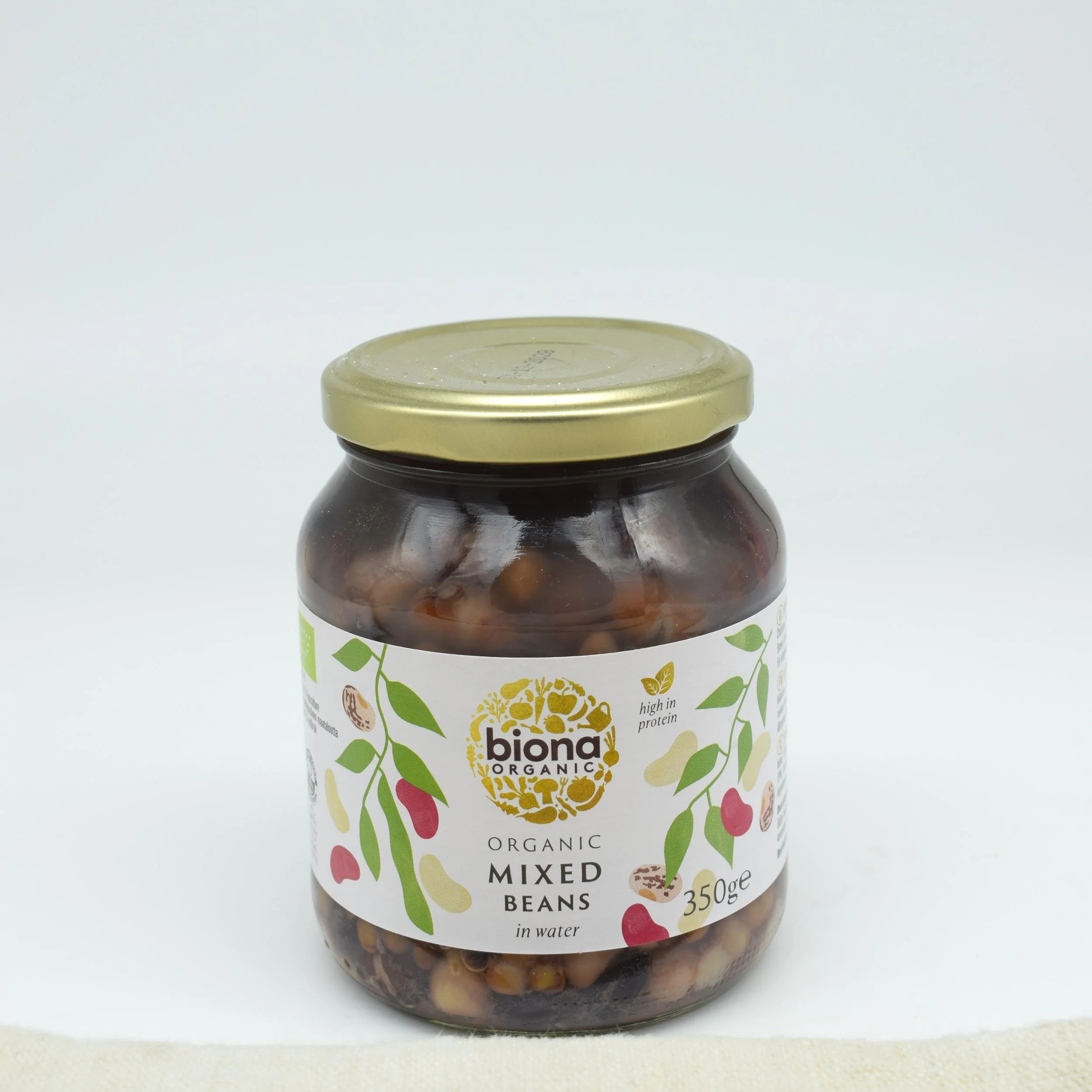 Biona organic mixed beans in jar 350g