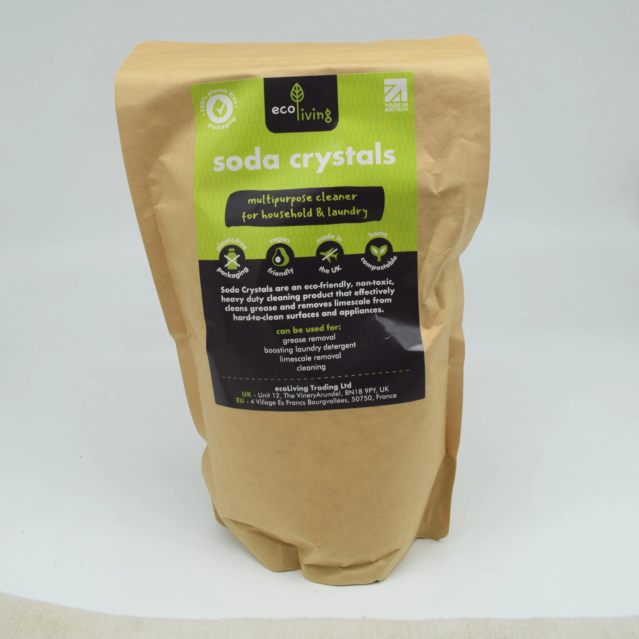 eco living soda crystals