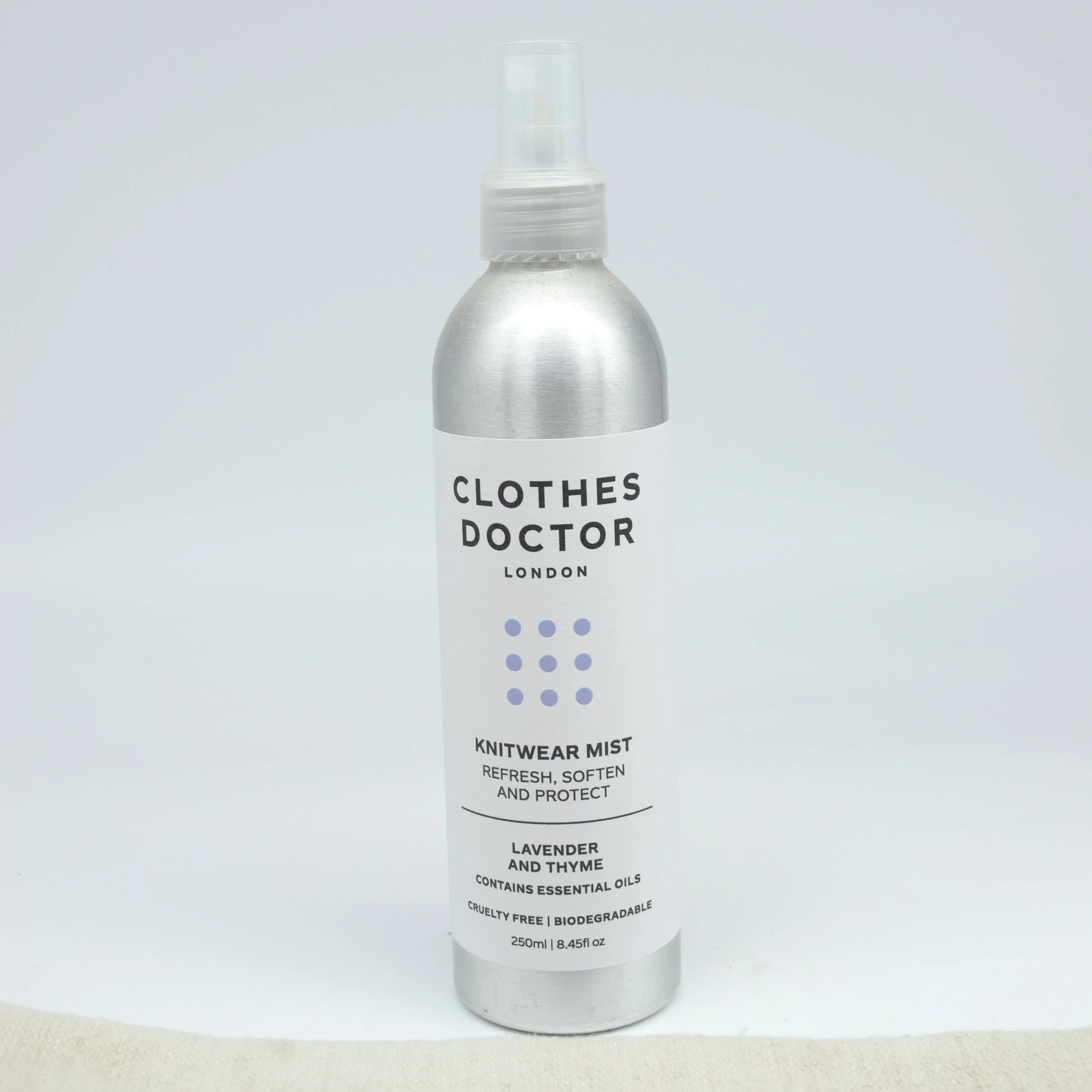 clothes doctor lavender and thyme knitwear mist