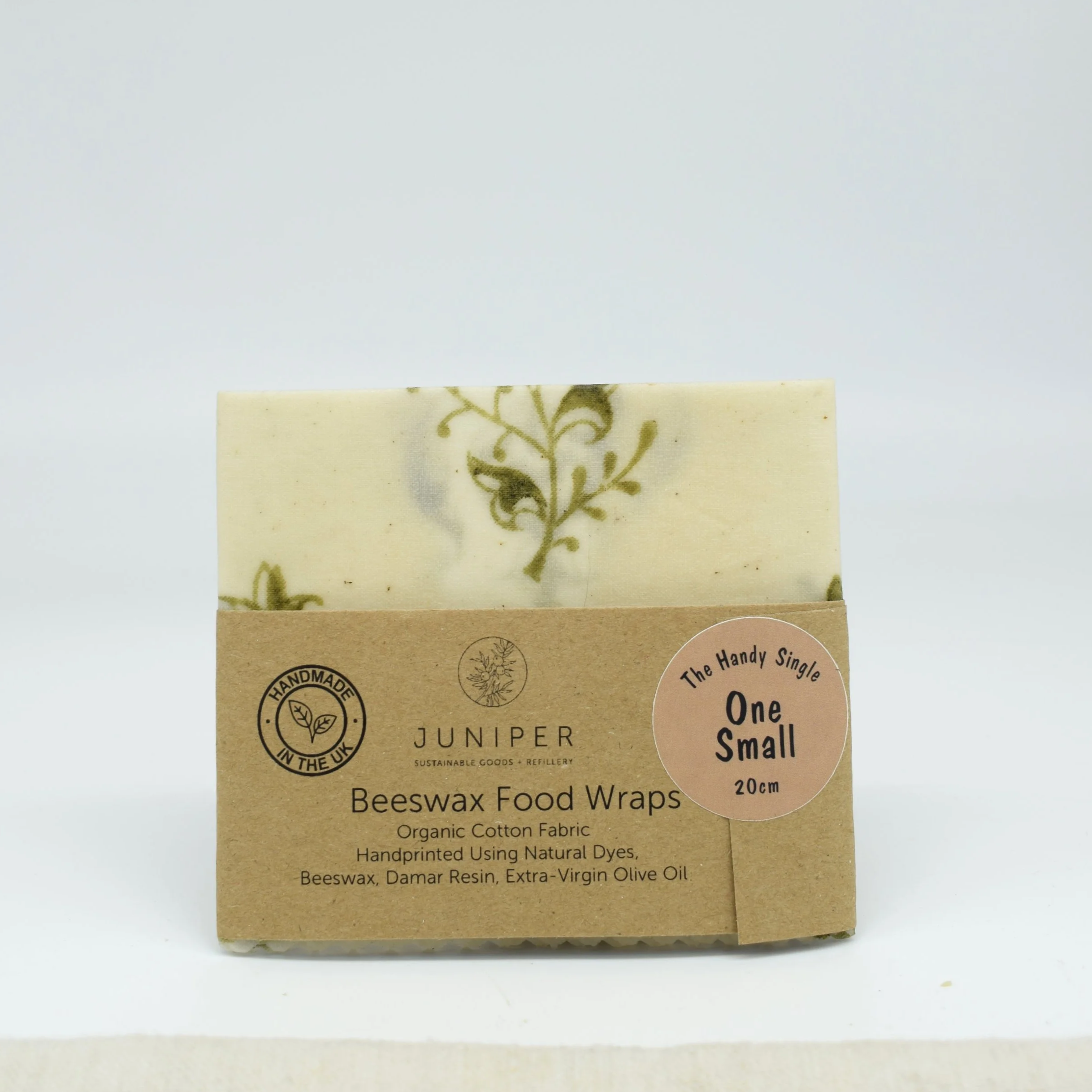small beeswax food wrap