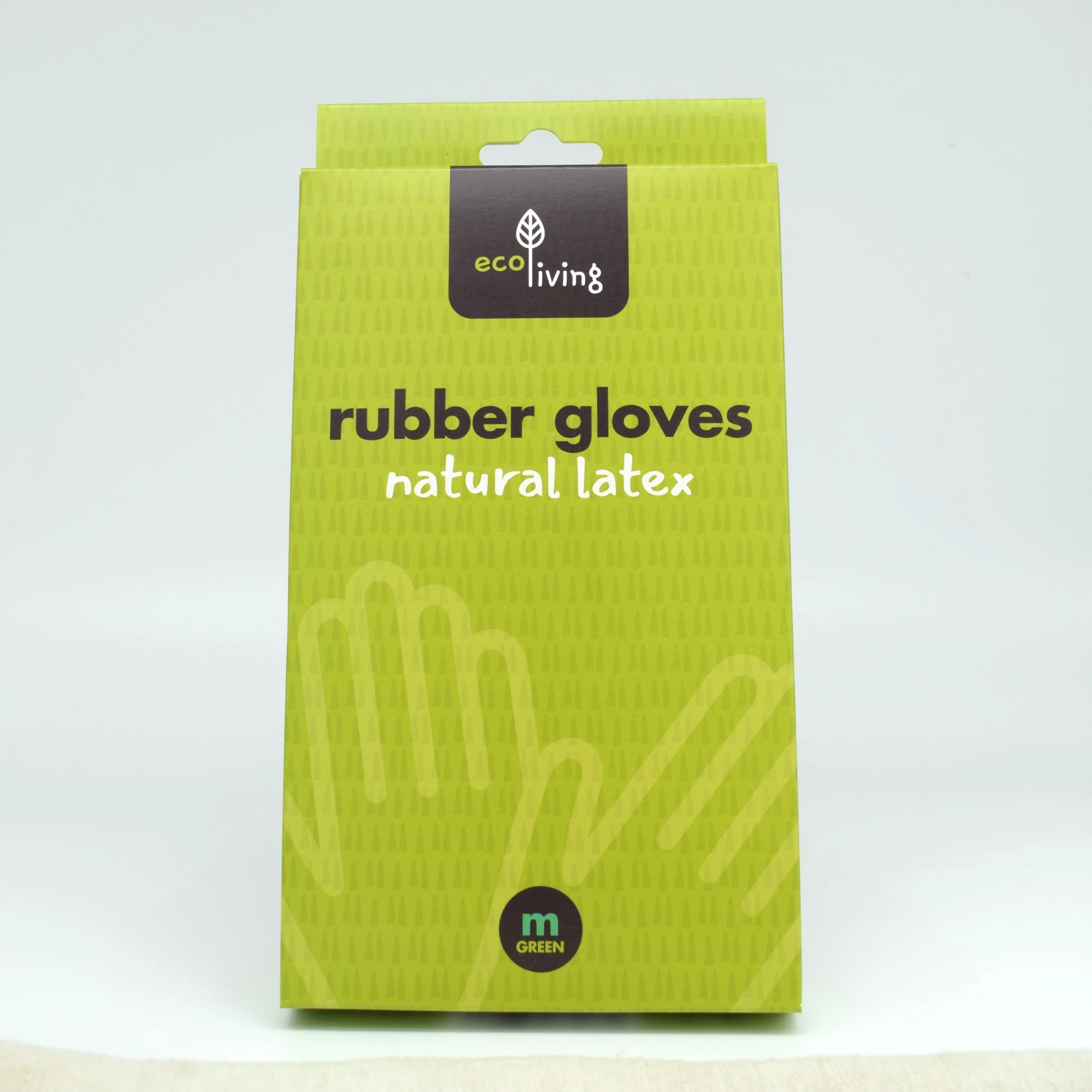 eco living rubber gloves medium