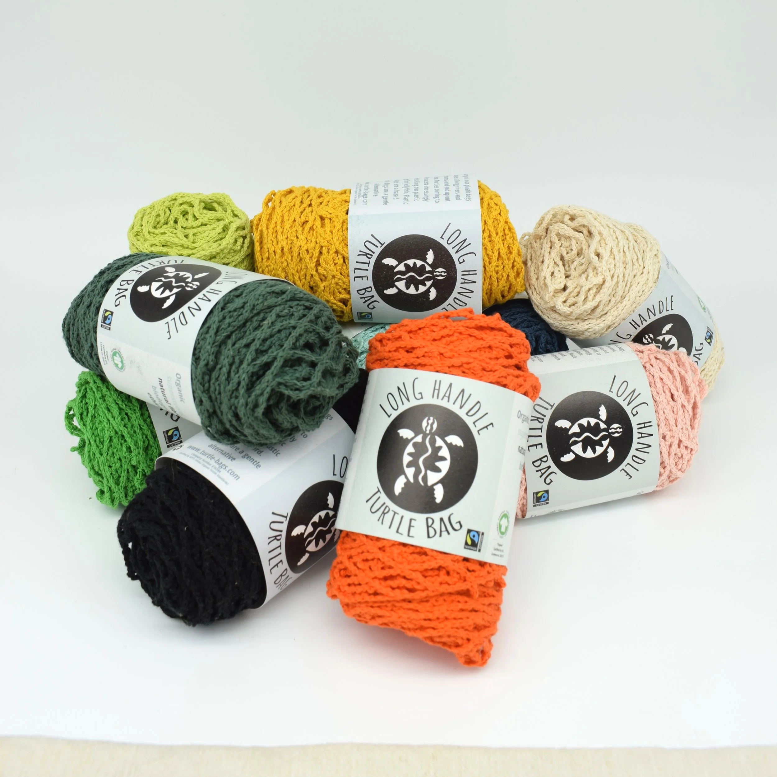 organic long handled string bag